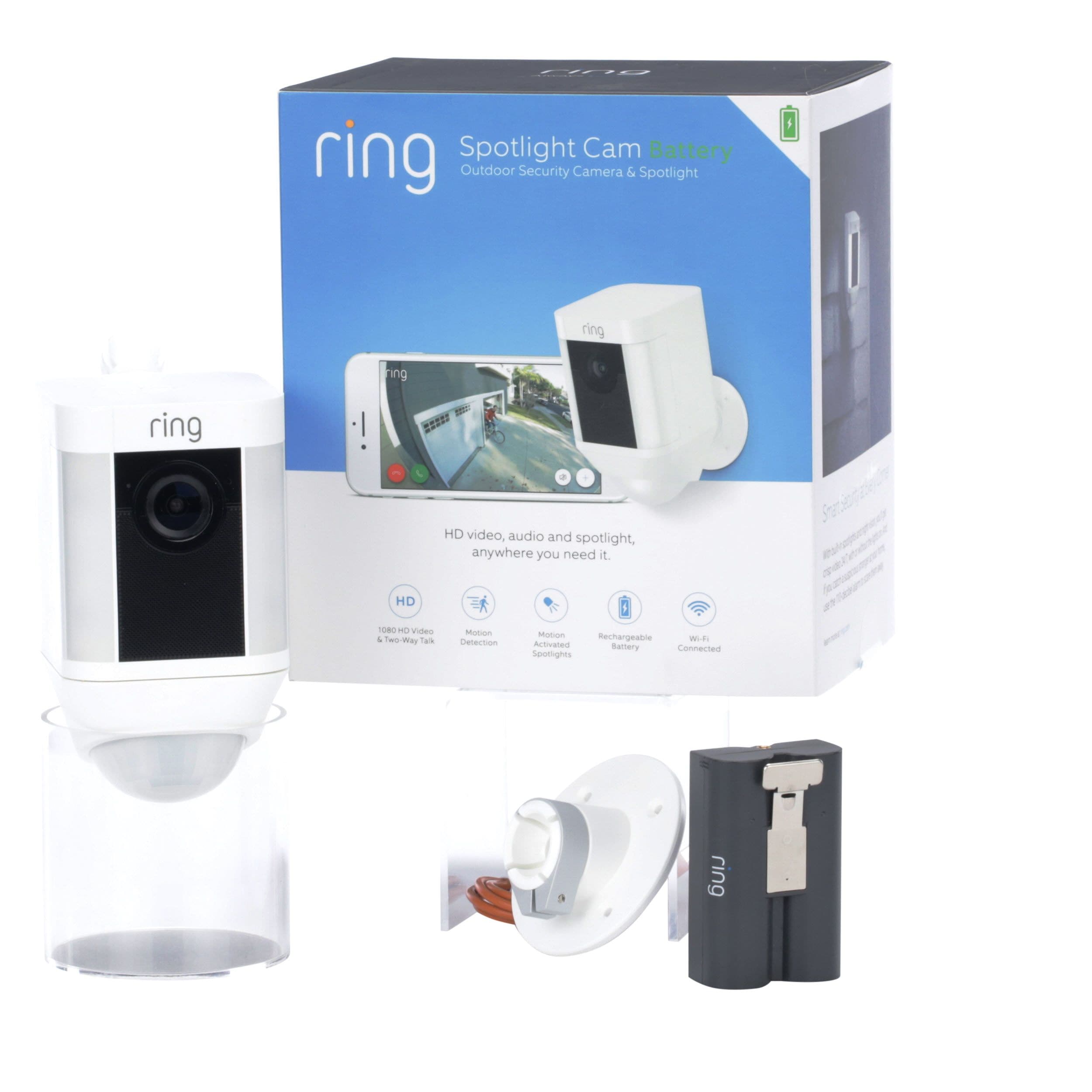 ring spotlight cam battery hd