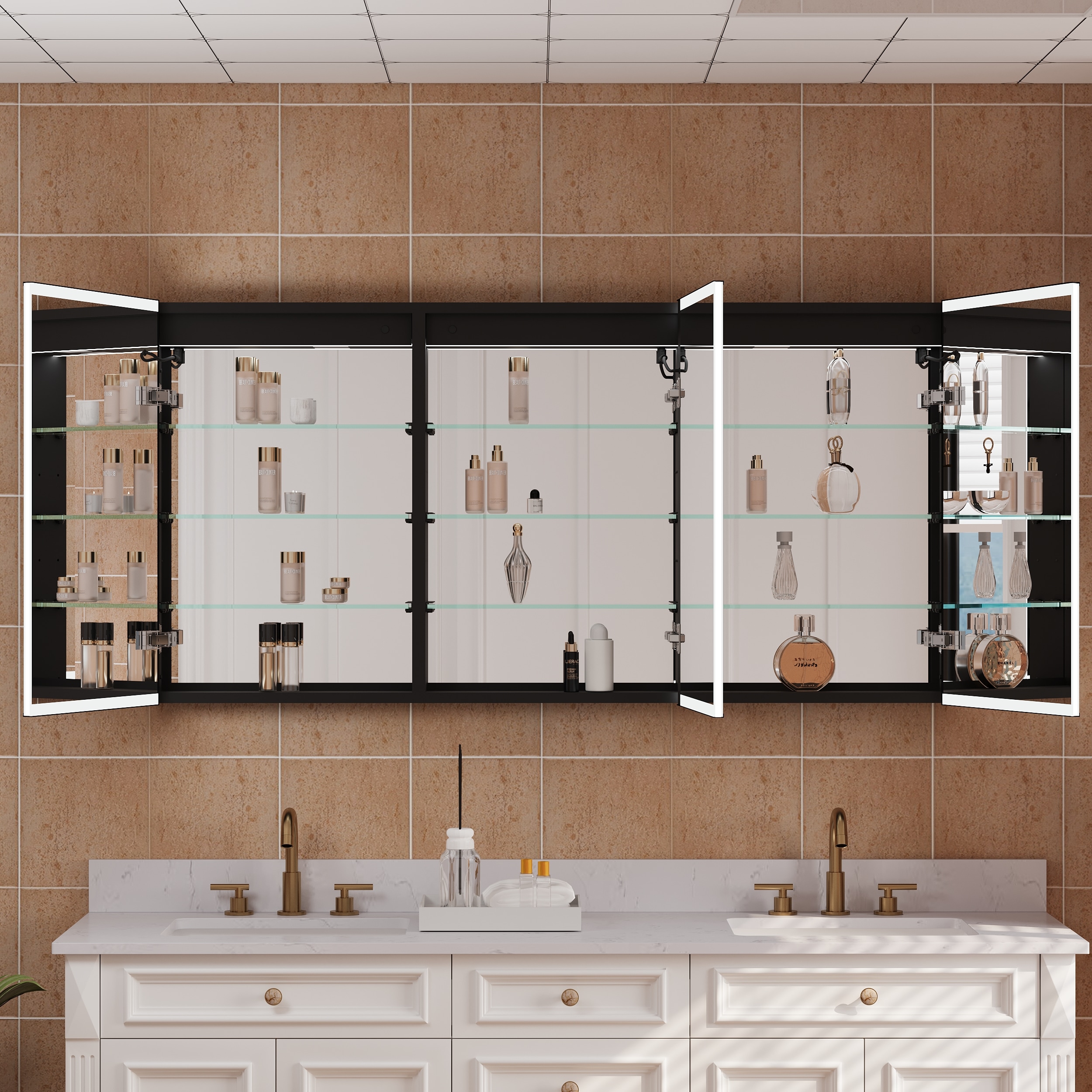 WELLFOR EX-VEBV36GR Bathroom-Medicine-Cabinets - View #6