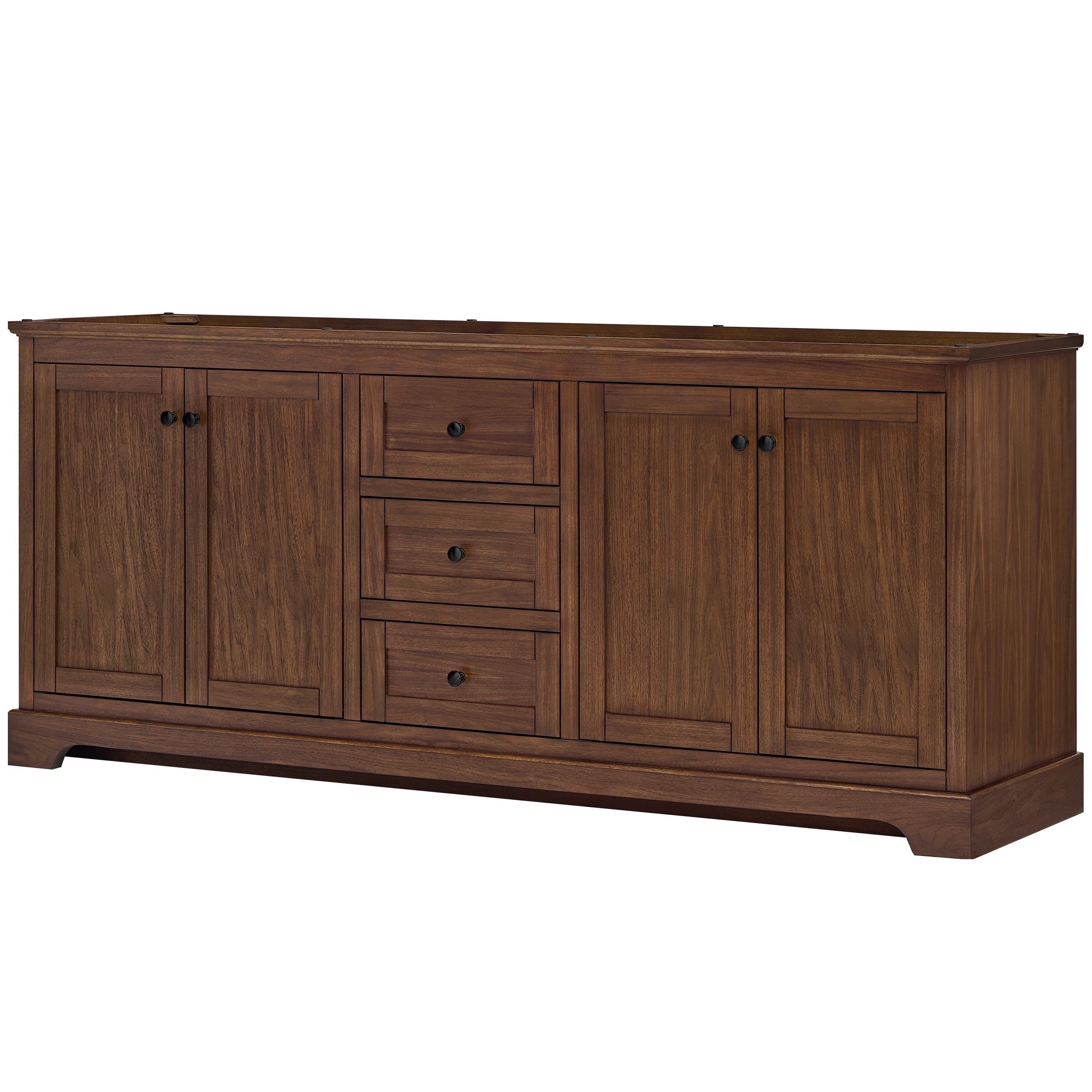 Wyndham Collection Avery Bathroom Vanity Base Cabinet without Top