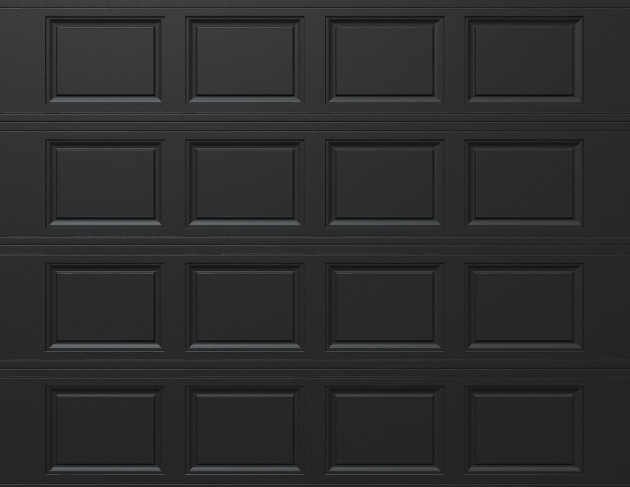 Wayne Dalton WD8300CBL97 Classic Steel Model 8300 9-ft x 7-ft Insulated Black Single Garage Door