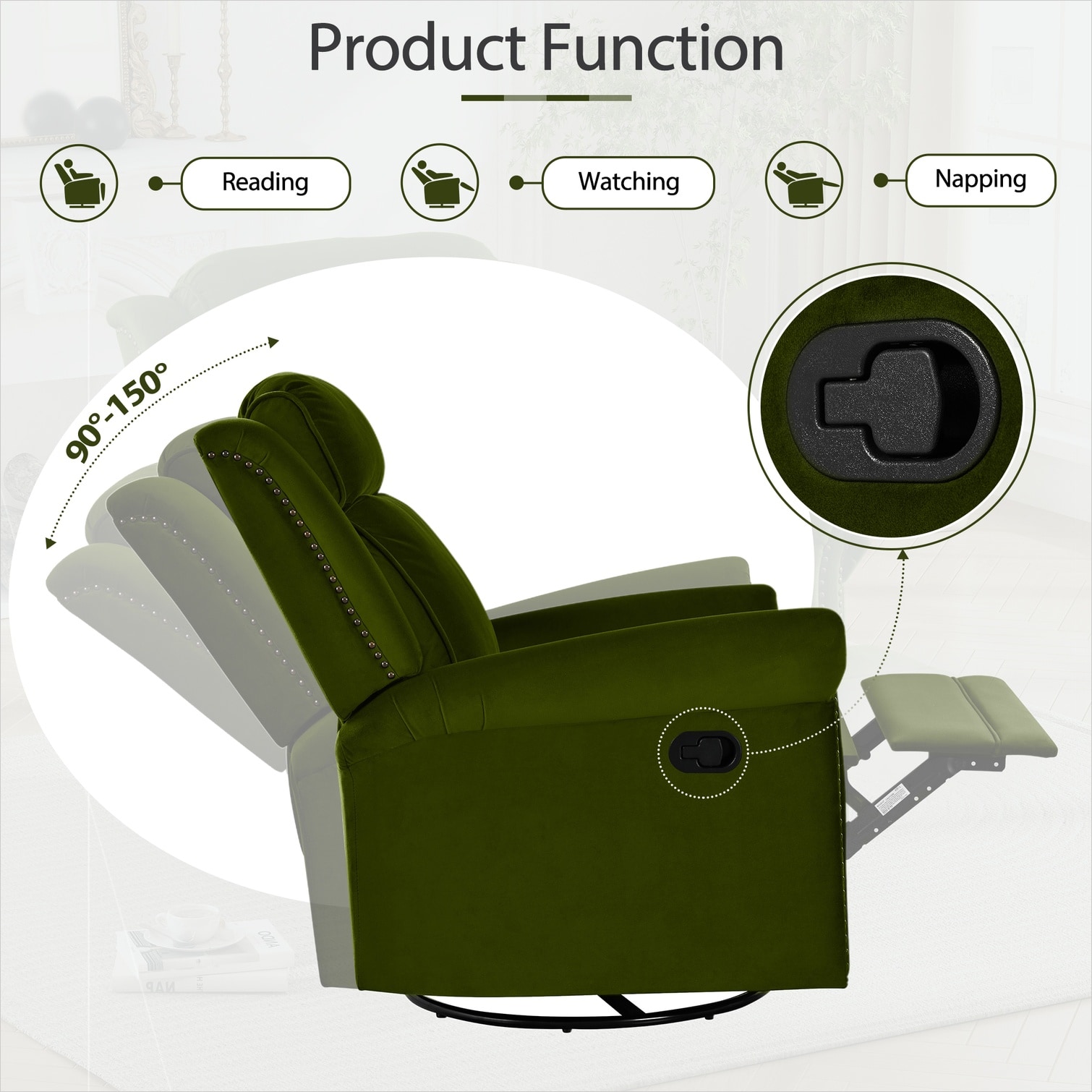 Naturefalls D9TE308MEFPX recliners - View #9