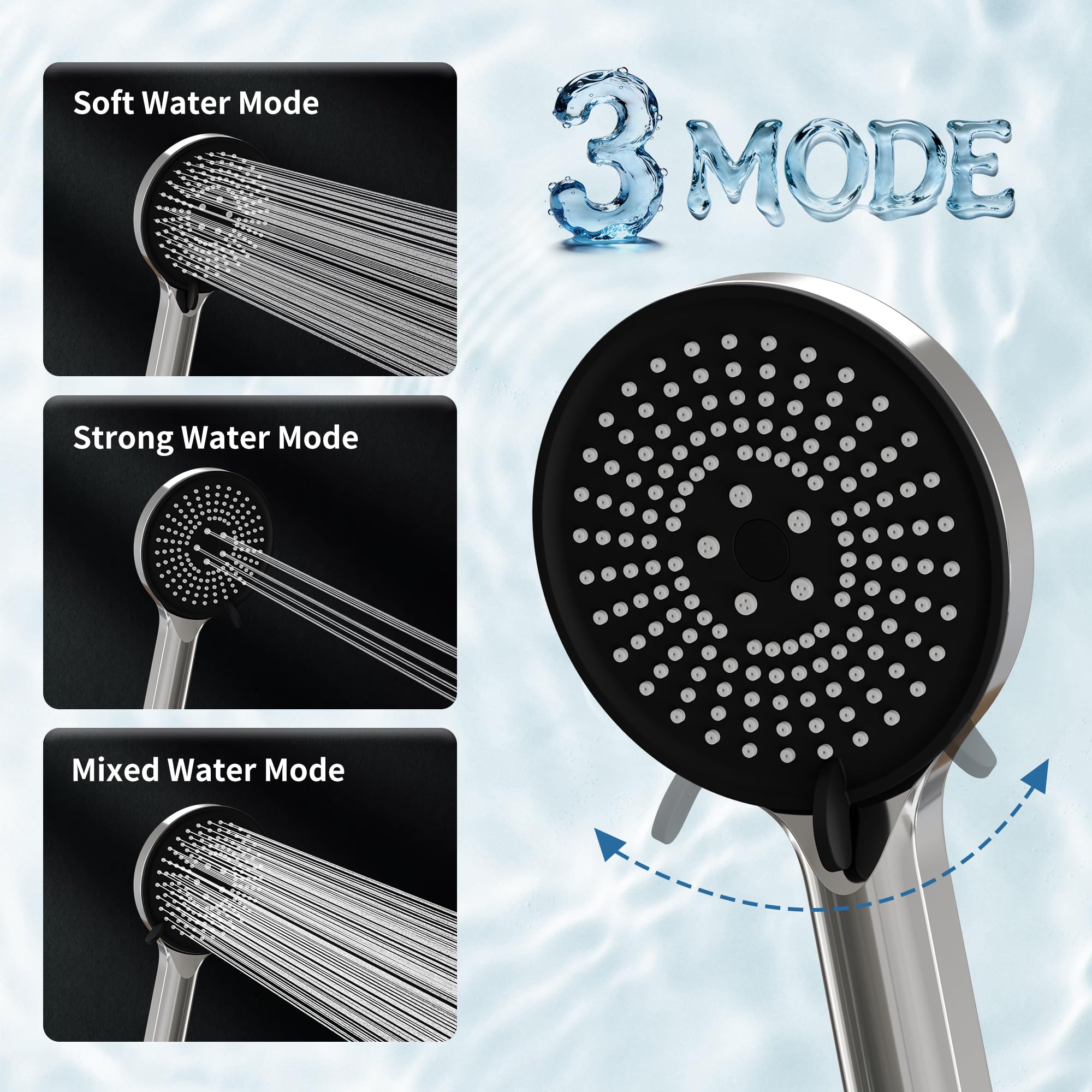 TNSO 5749848448463 Fixed-Showerhead - View #3