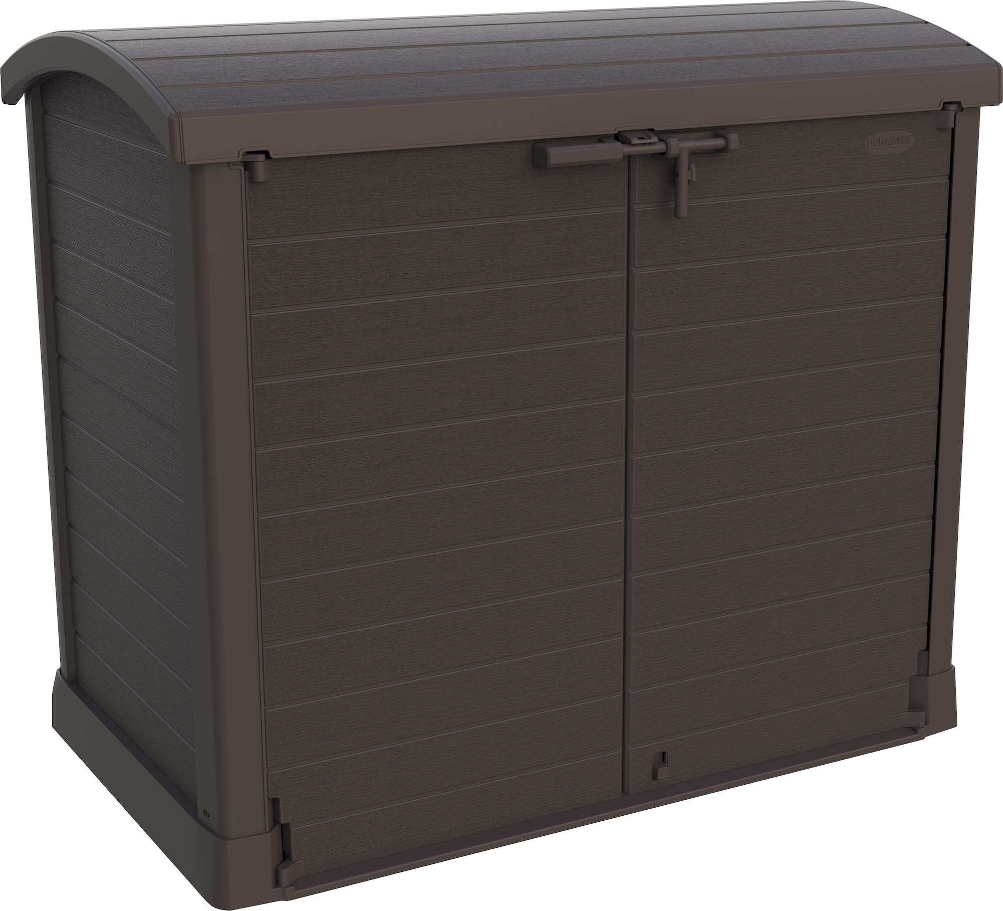 DuraMax Building Products 86632 3-ft x 5-ft StoreAway Brown Resin Storage Shed (Floor Included)