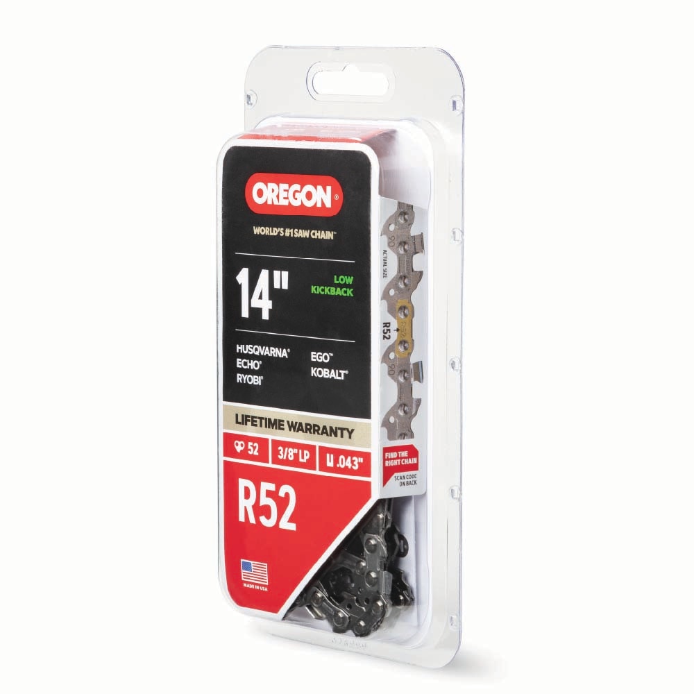 Oregon R52 52 Link Replacement Chainsaw Chain For 14 in 0.043 in Gauge 3 8 in Pitch R52 21 at Lowes