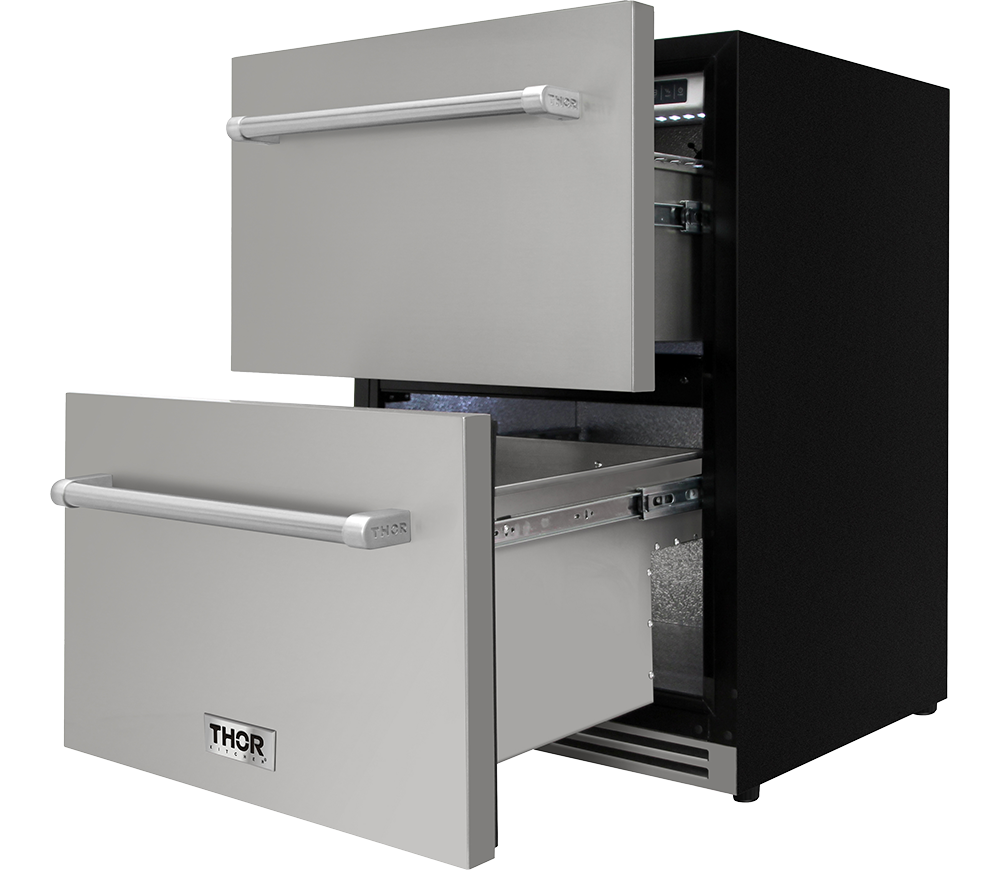 Thor Kitchen 24in BuiltIn /freestanding 2Drawer Refrigerator