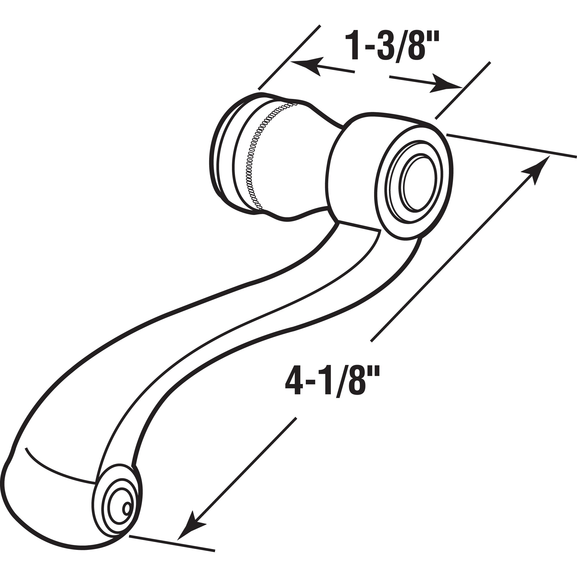 Prime-Line E 2663 Door-Handles - View #2