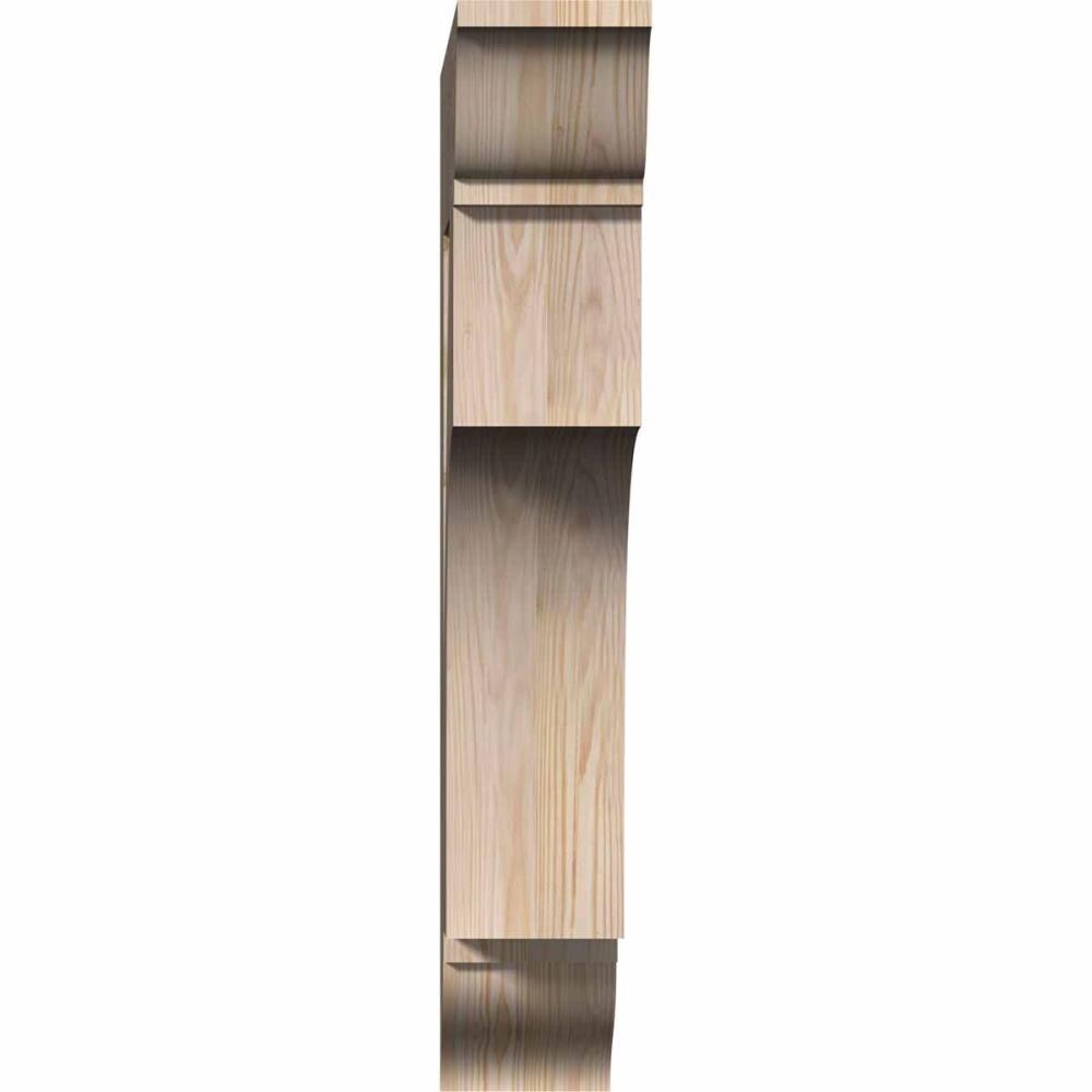 Ekena Millwork BKT06X26X34WTL01SDF Exterior-Brackets-Braces - View #2