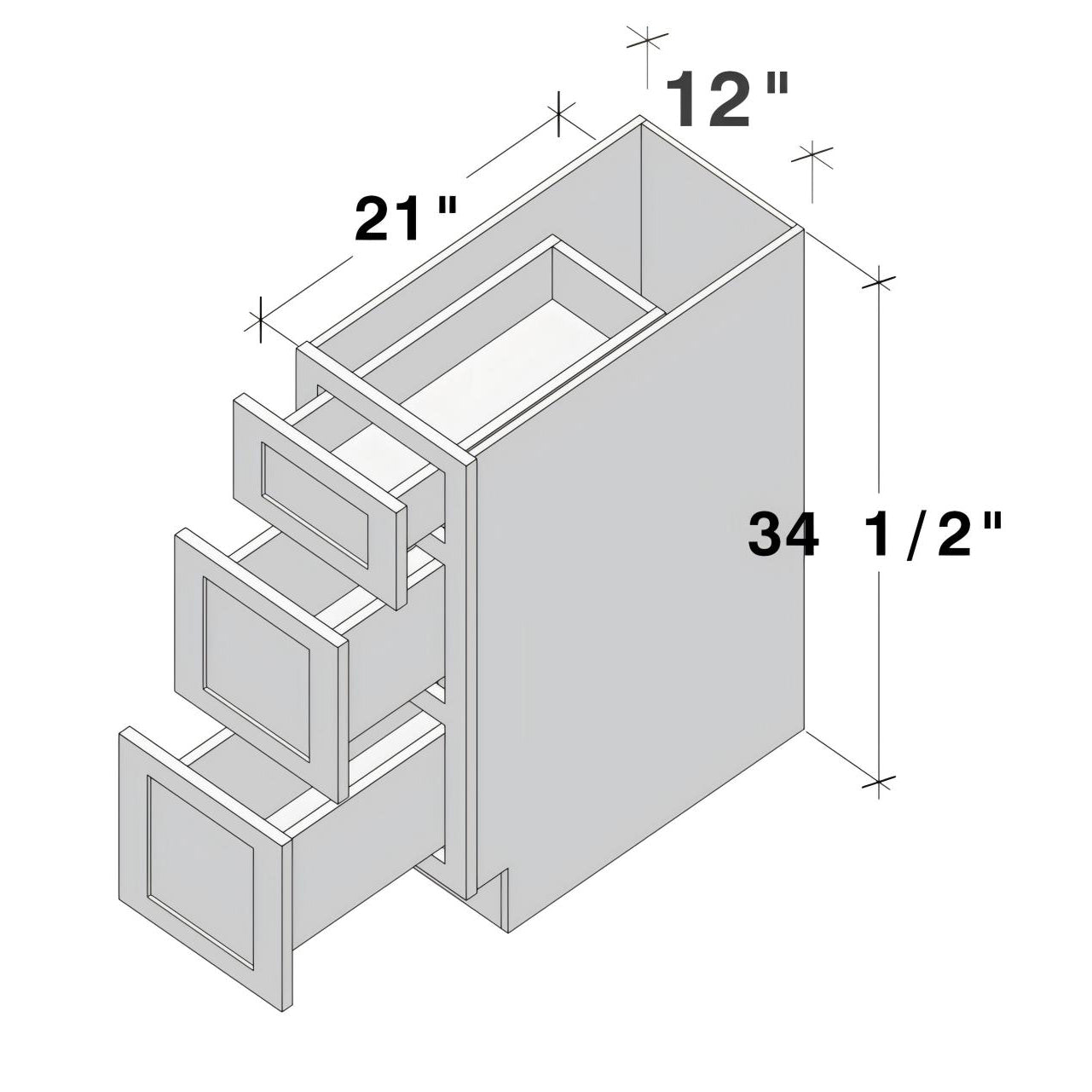 Boyel Living BLDB12CG Cabinets-Kitchen - View #13