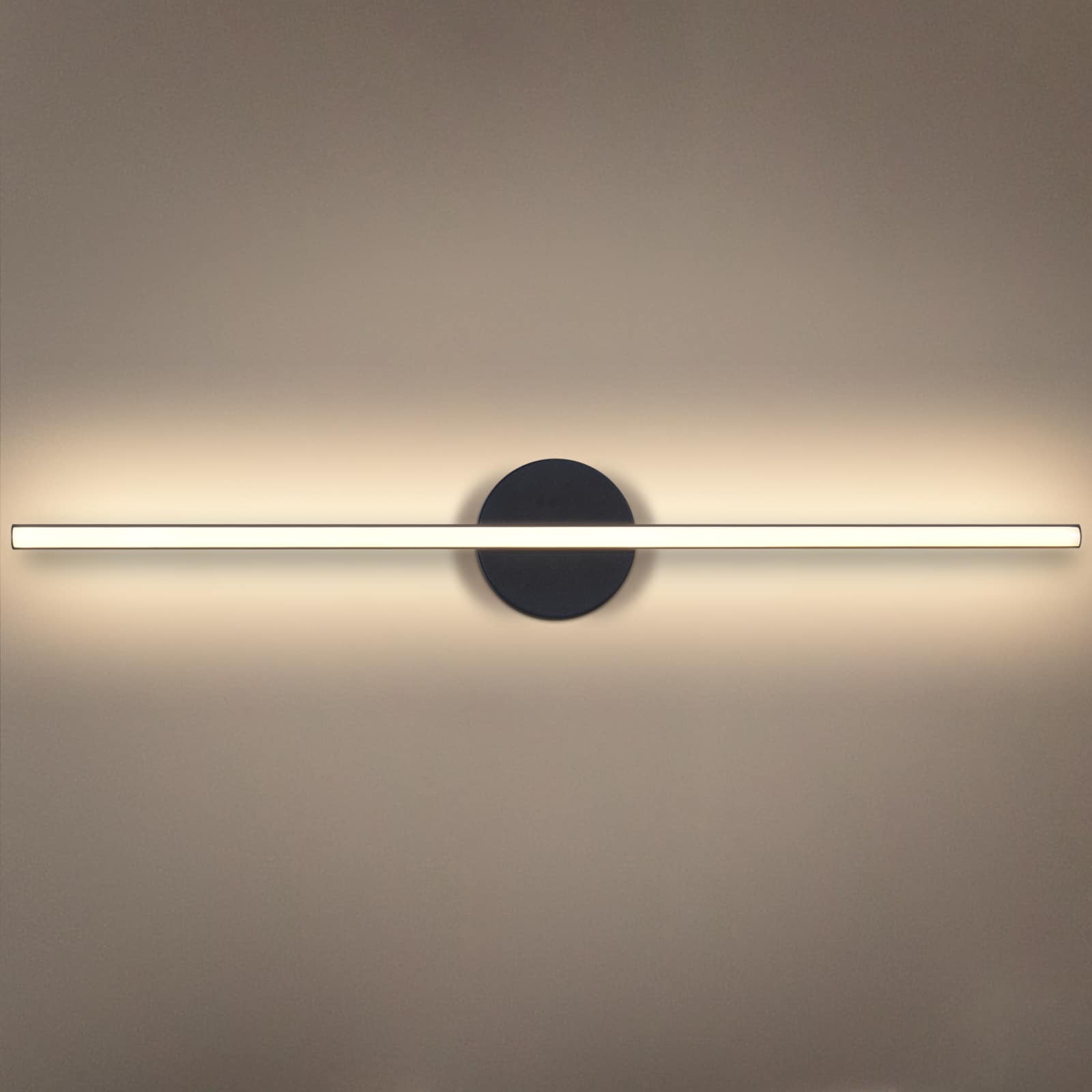 EDISLIVE Y81010000032258 30-in 1 -Light Matte Black Modern/contemporary Vanity light