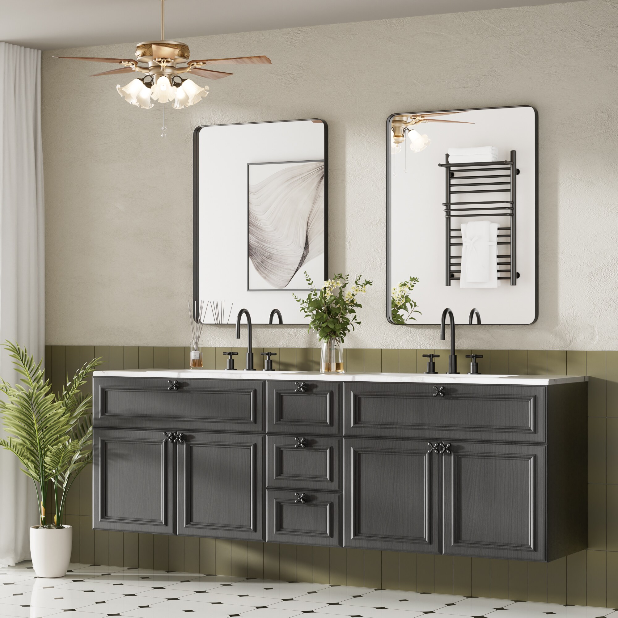 Clavie LS-22301-SRBB Decor-Mirrors - View #5