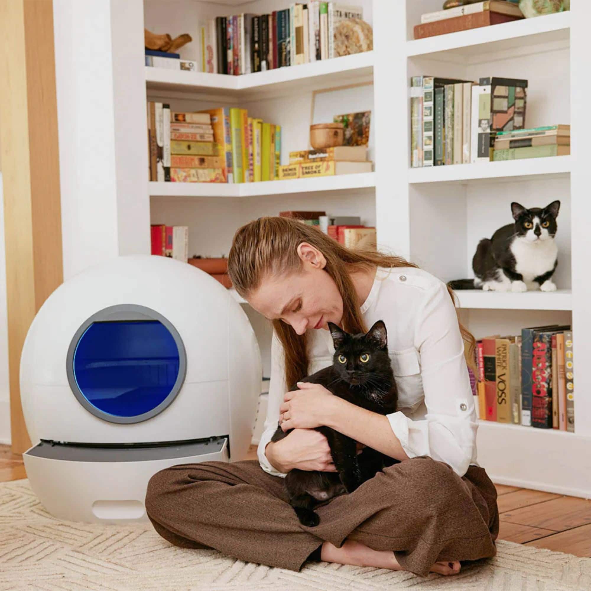 els pet EP-LB1-WH Cat-Litter-Box - View #5