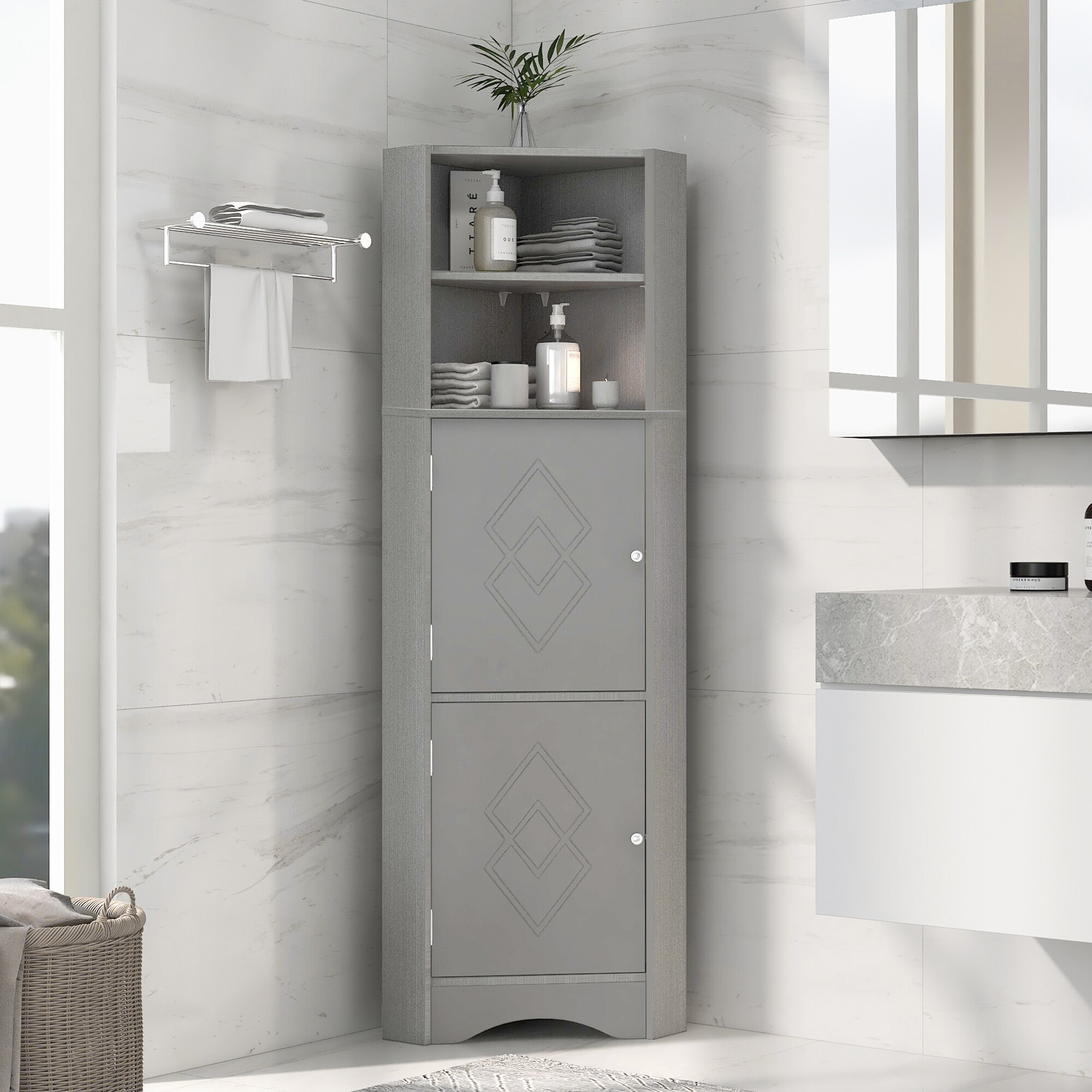 ModernLuxe L3P-WF293800AAG Bathroom-Wall-Cabinets - View #18