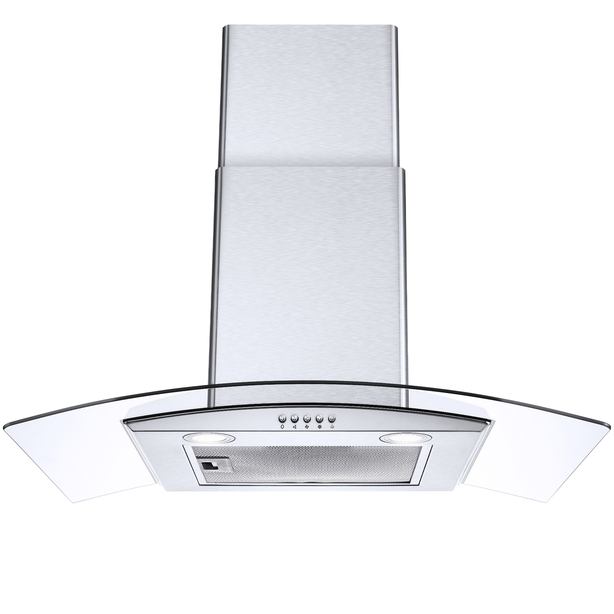 30-in 450-CFM Convertible Stainless Steel Wall-Mounted Range Hood with Charcoal Filter | - Jeremy Cass LSFSJTDOE28