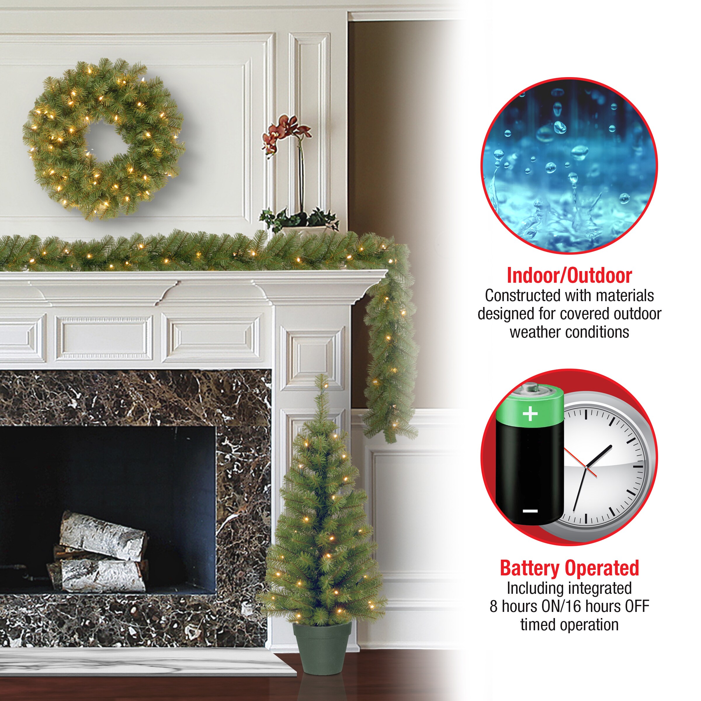 National Tree Company PRO7-ASST-11 Outdoor-Christmas-Decor - View #5