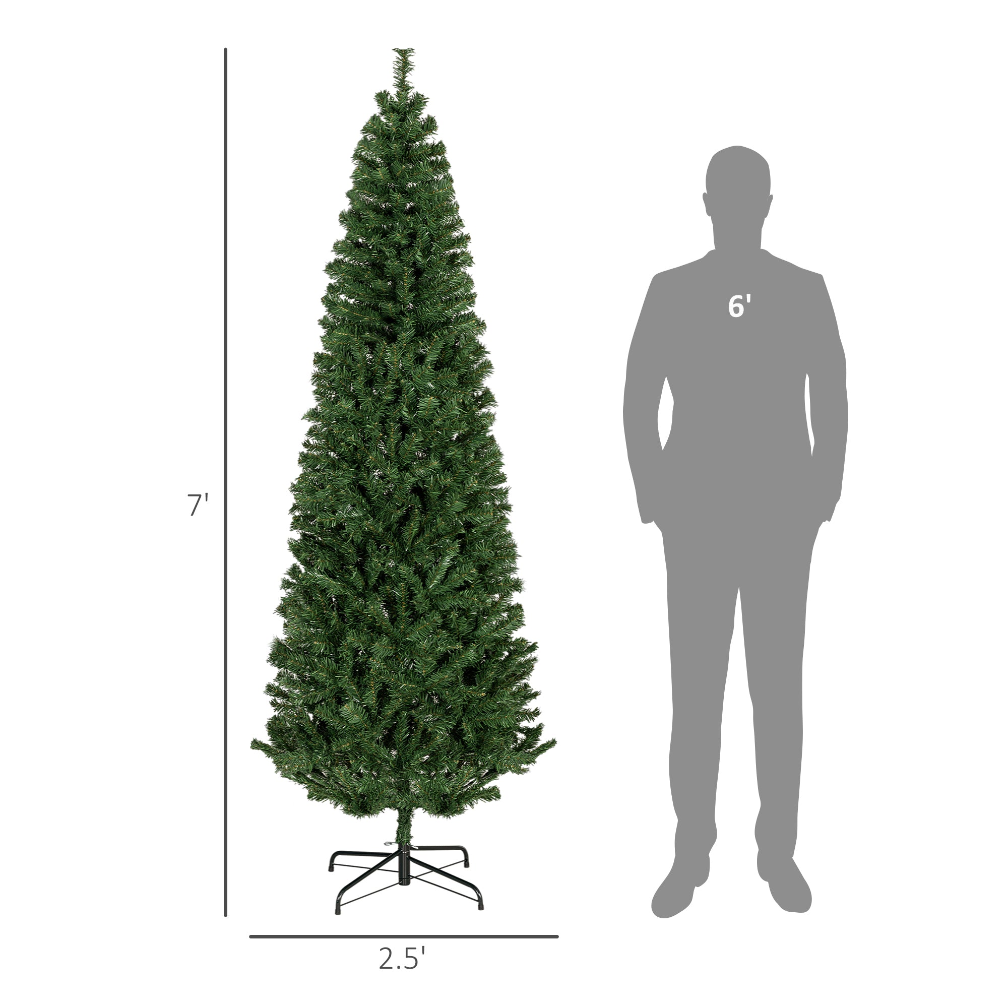 Boyel Living BL-AS49651 Artificial-Christmas-Trees - View #2