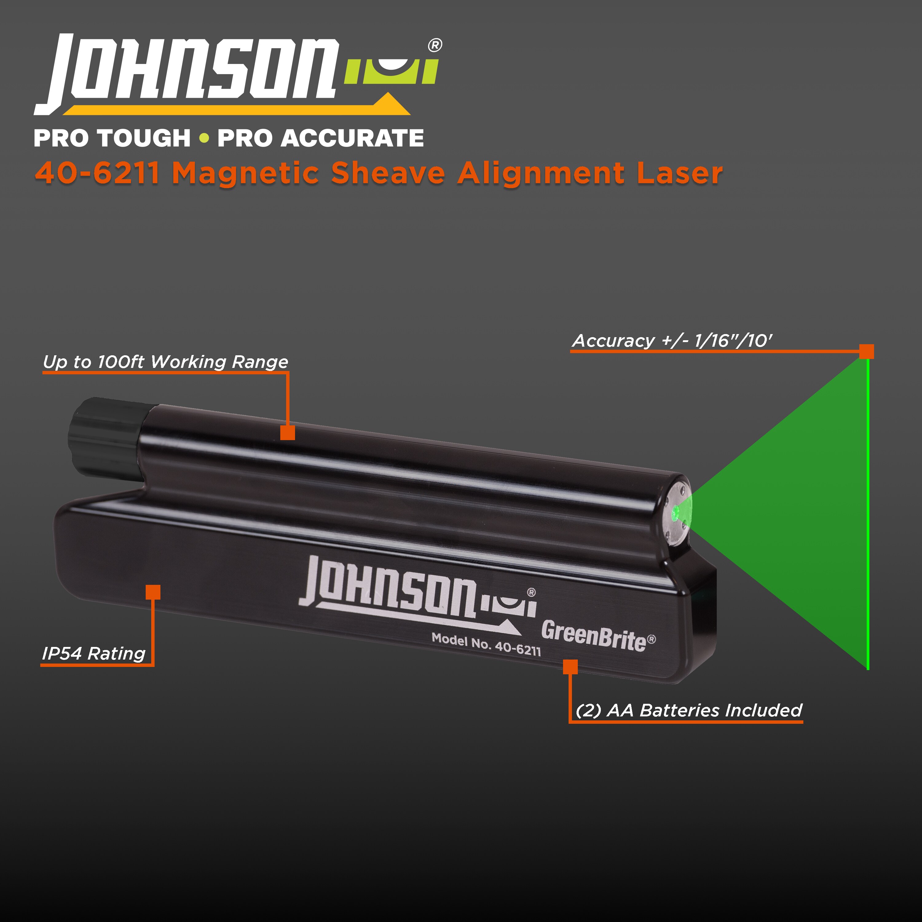 Johnson Level 40-6211 Laser-Level - View #3