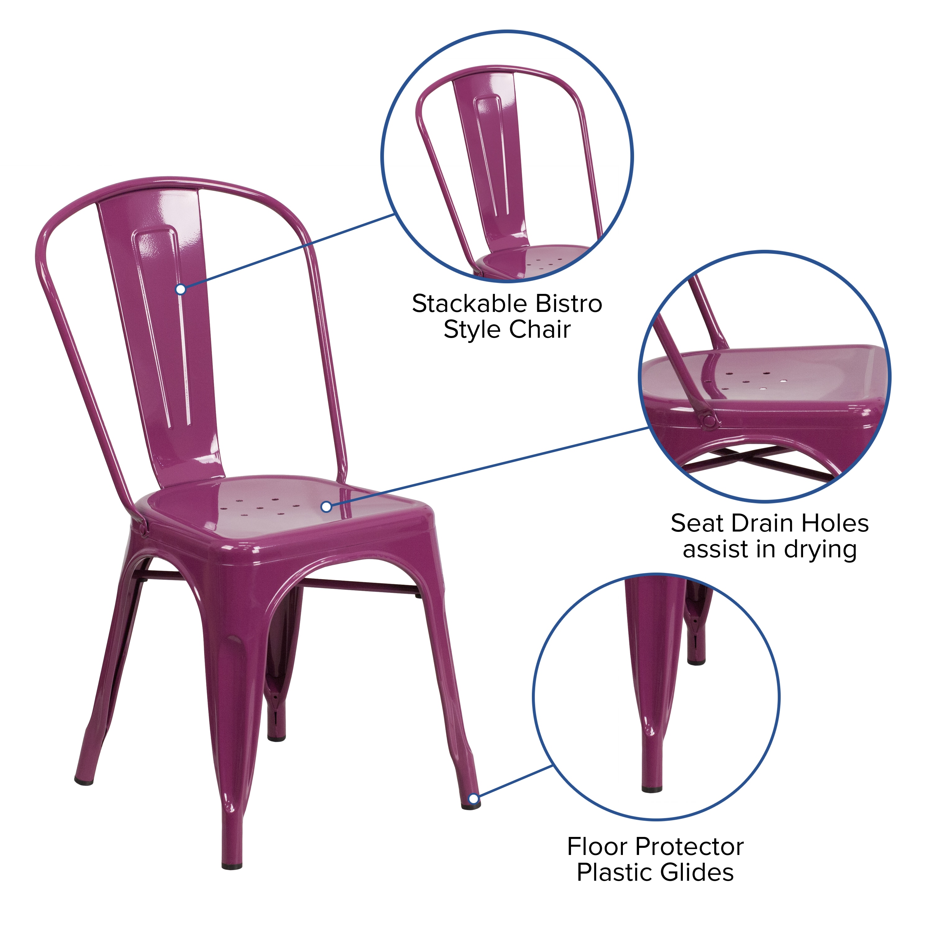 Flash Furniture 889142049722 Dining-Chairs - View #3