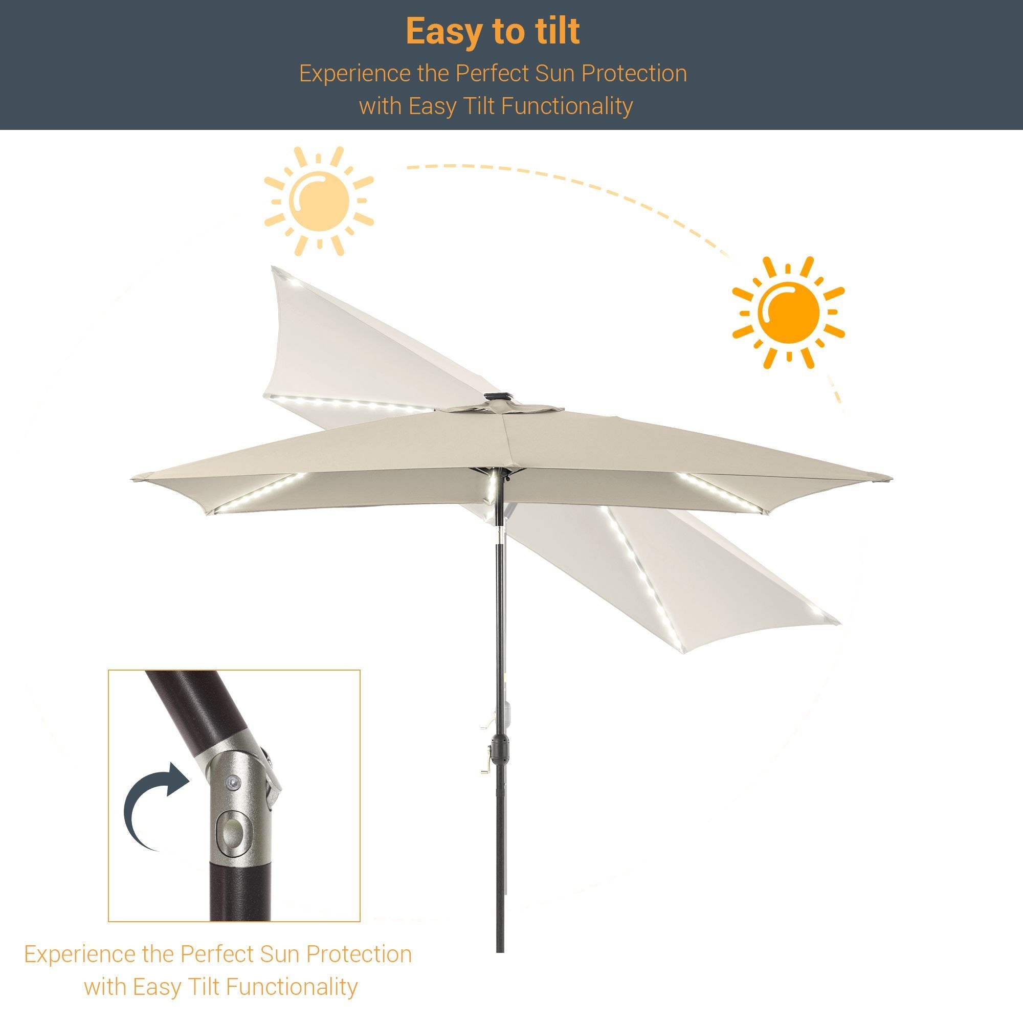 Sonkuki SD-S103BG-LED Umbrellas-2 - View #2