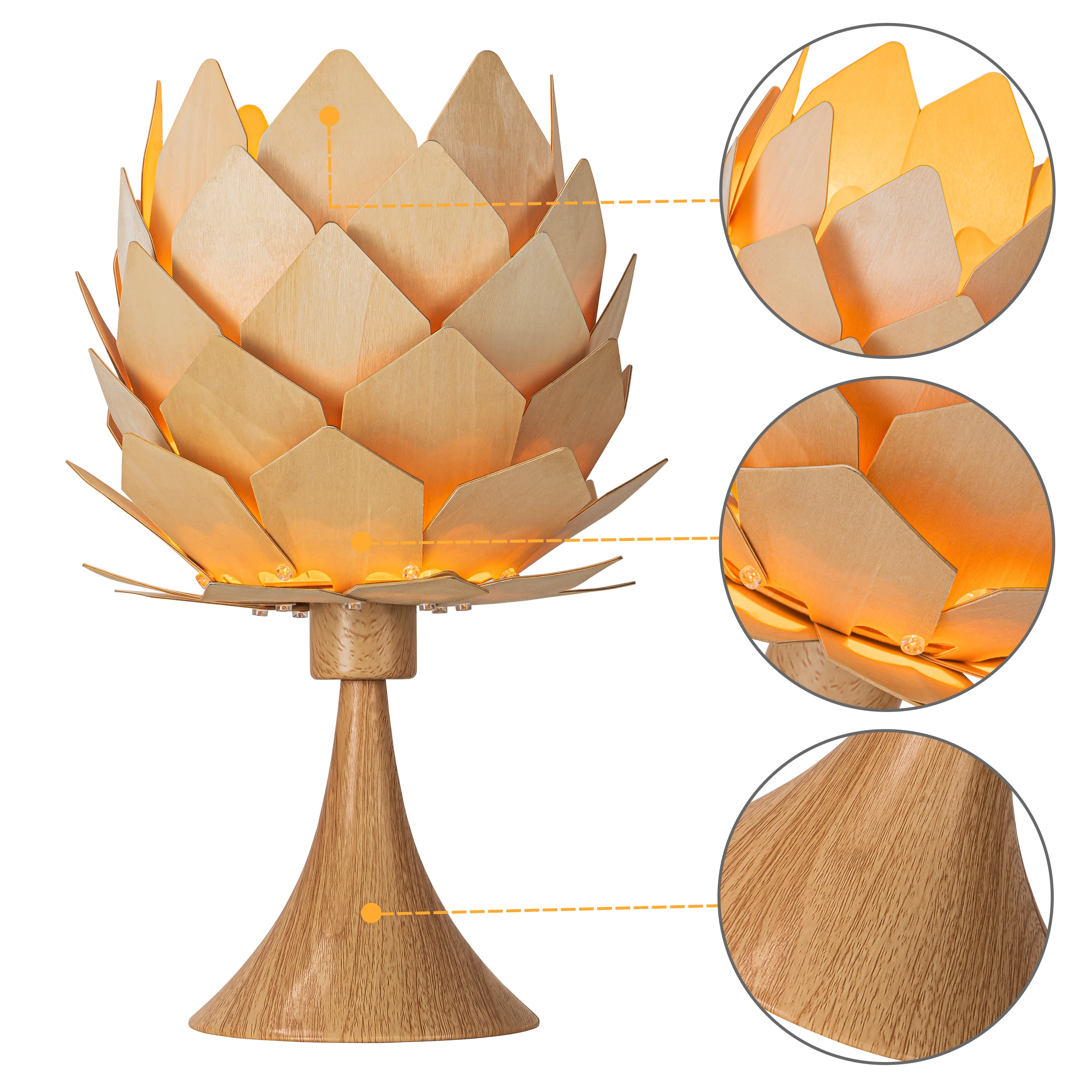 C Cattleya LCA2477-T Table-Lamps - View #4