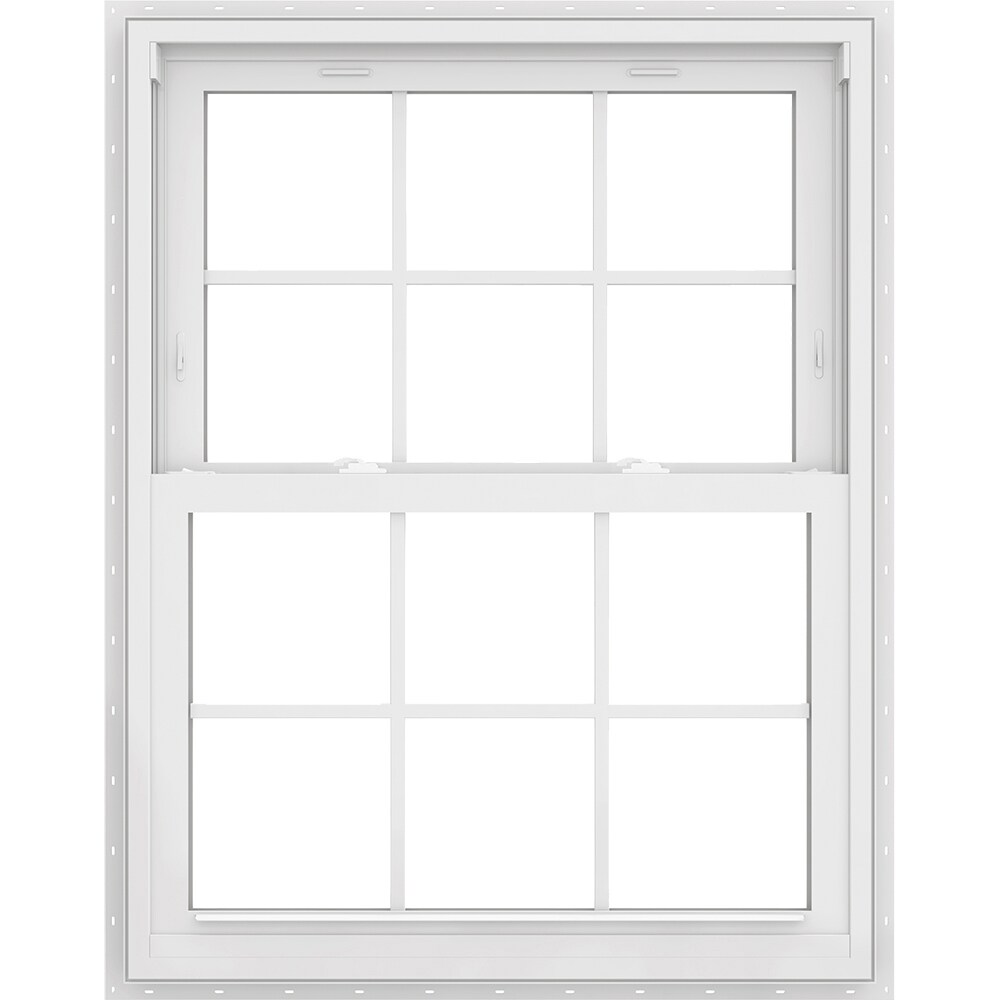 JELD-WEN V-2500 New Construction 31-1/2-in x 37-1/2-in x 2-29/32-in ...