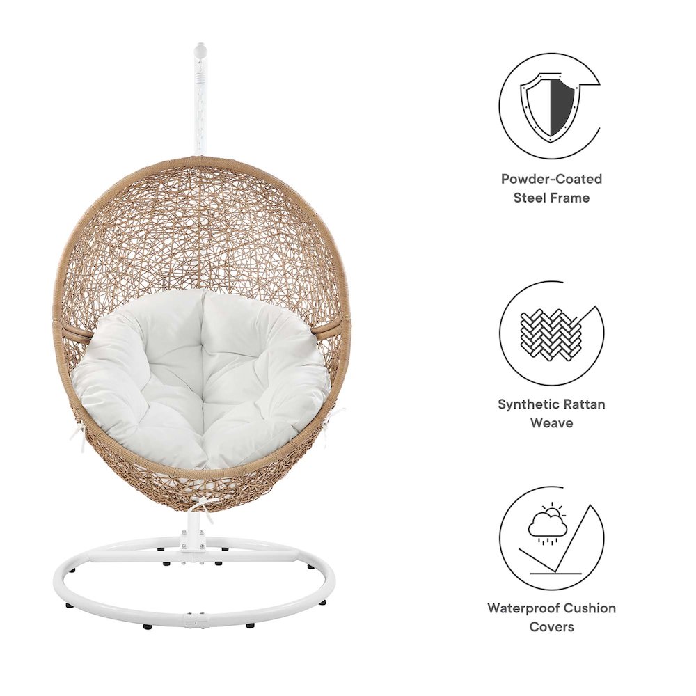 Modway EEI-6262-CAP-WHI Swing-Gliders - View #2