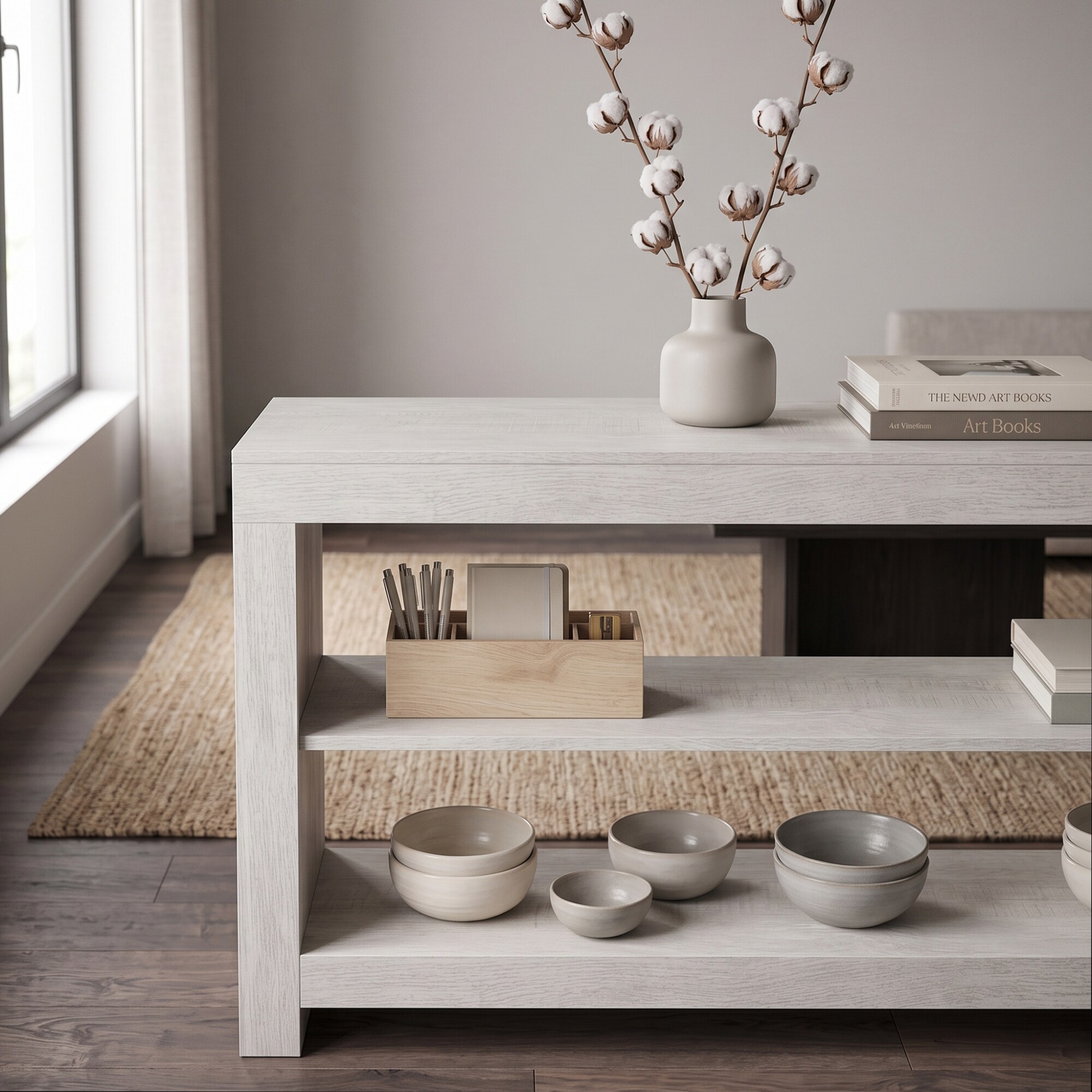 Wooakway CT803-GY Console-Sofa-Tables - View #2