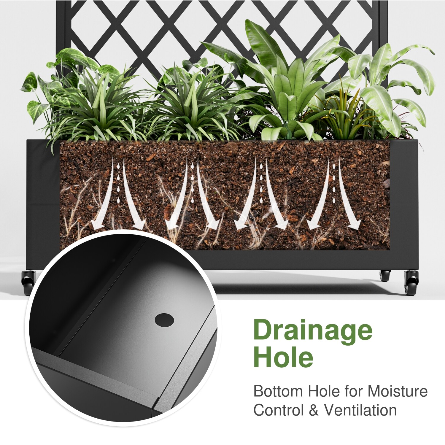 Wooakway LS0604-601Z63 Planter-Window-Box - View #4