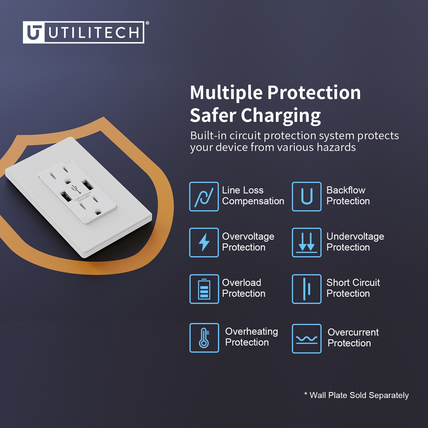 Utilitech R1815D50AA-WH6 receptacles - View #4