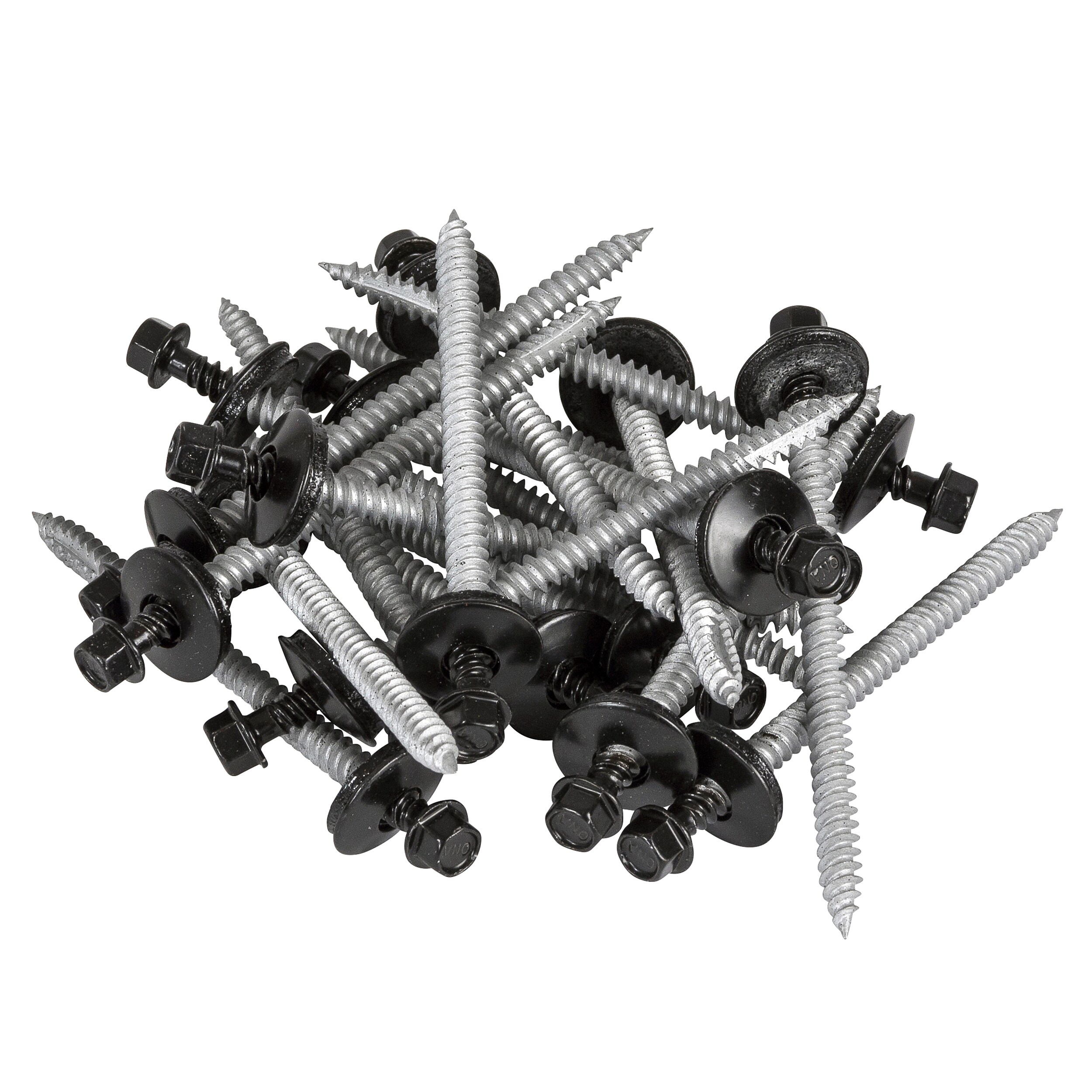 ONDULINE #10 x 3-in Black Galvanized Self-drilling Roofing Screws (55 ...