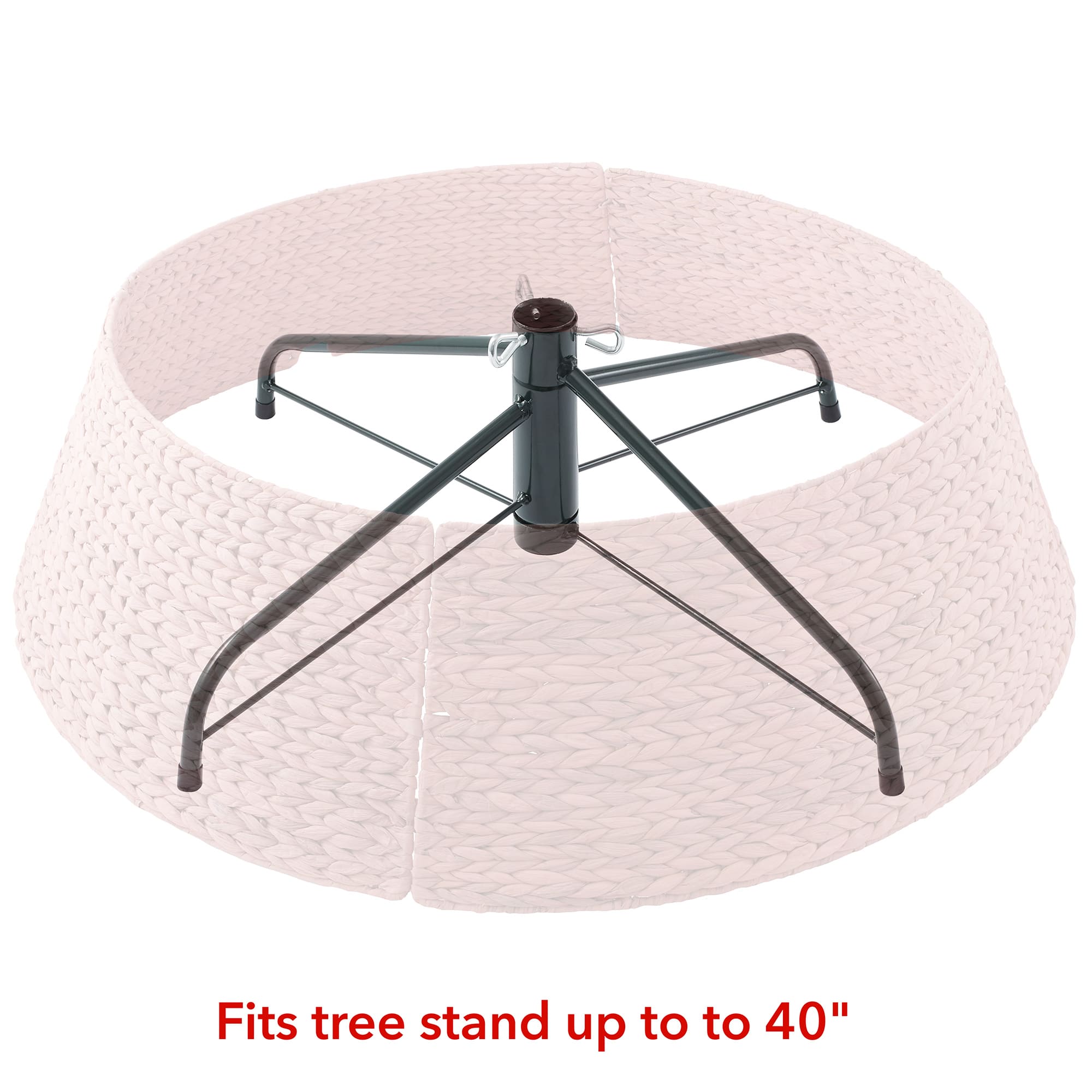 Casafield SZN-CLR-4216-PNK Tree-Skirts - View #3