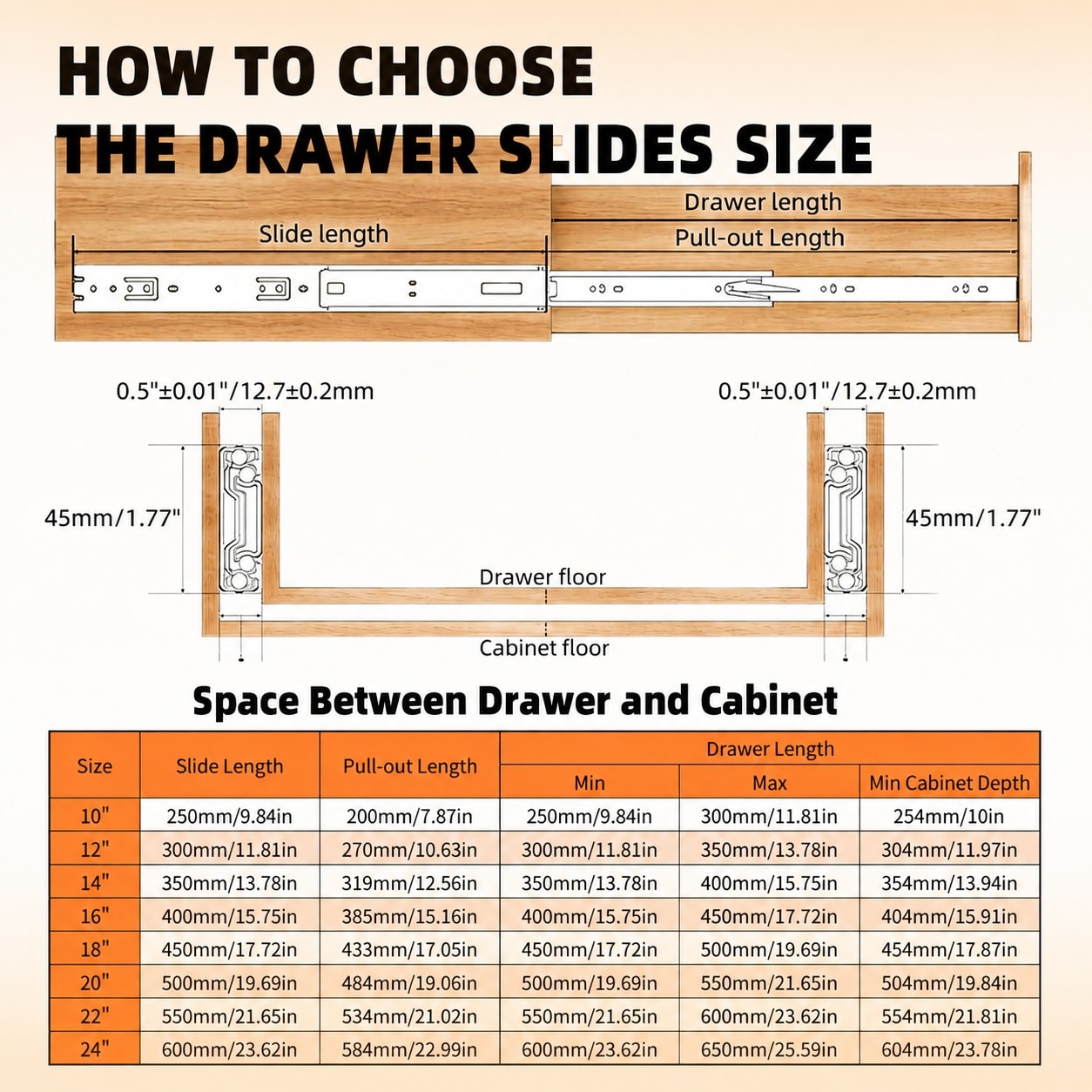 LILILIAN FMY LRO0820E190 Drawer-Slides - View #4