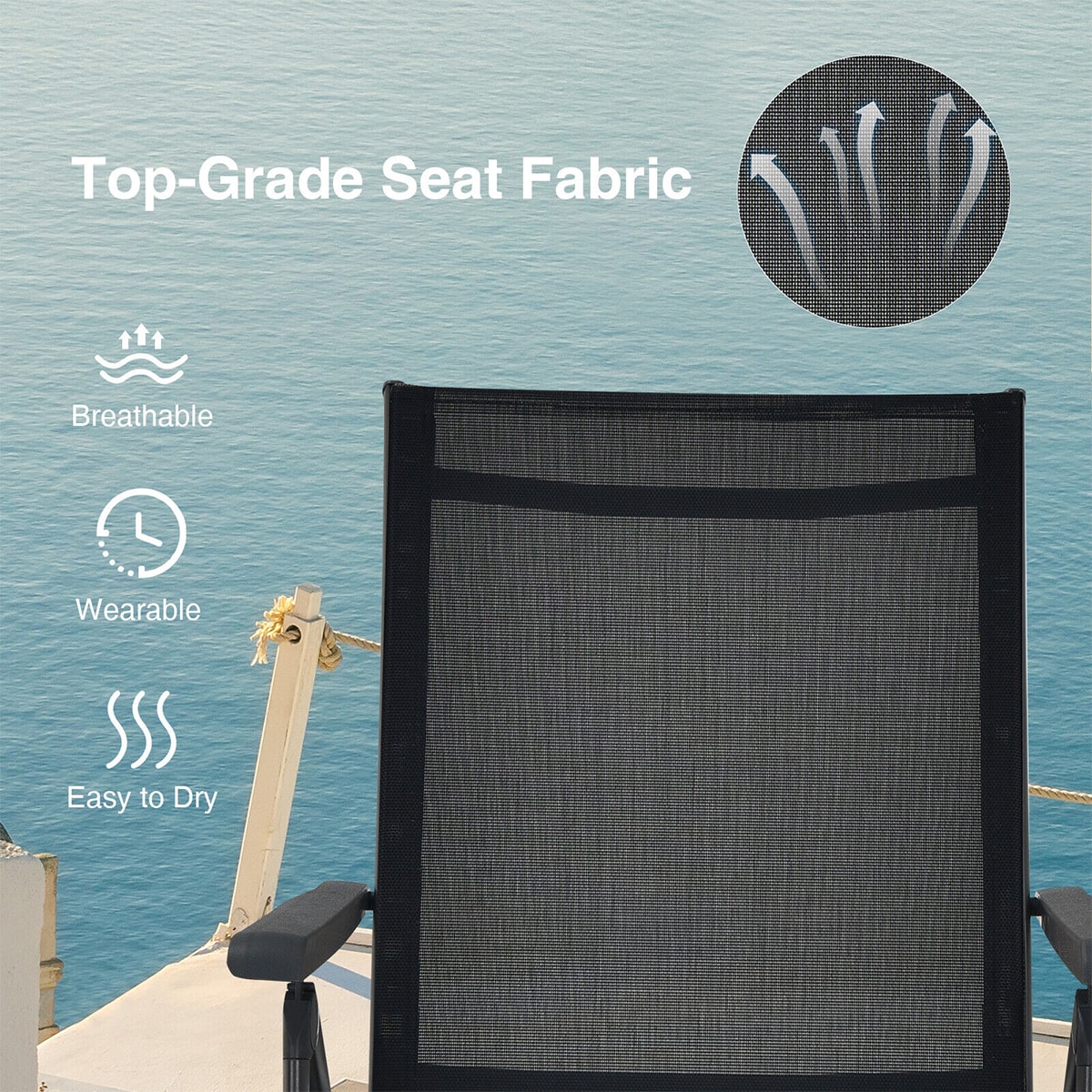 Forclover ASE-MF065 Patio-Chairs - View #5