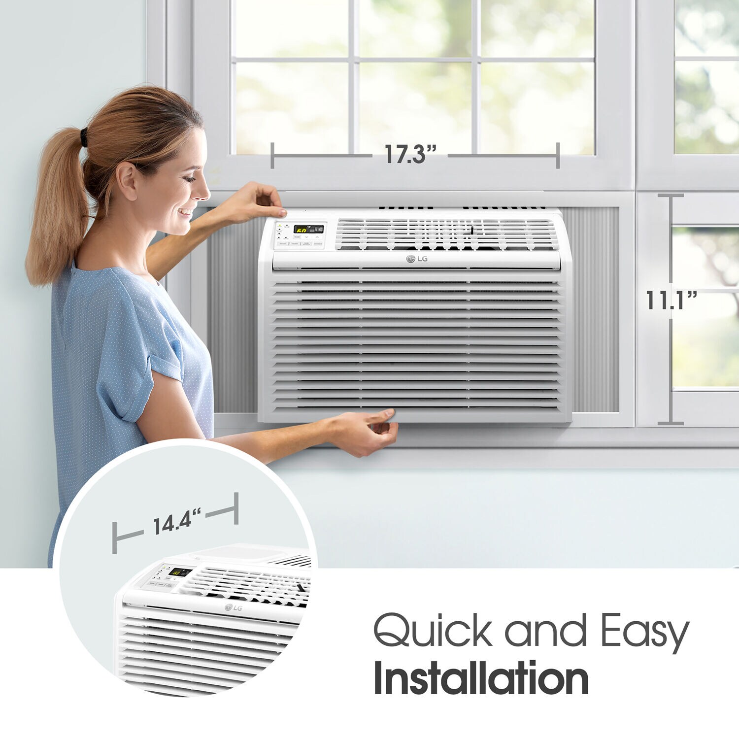 LG LW6017R Window-Air-Conditioners - View #8