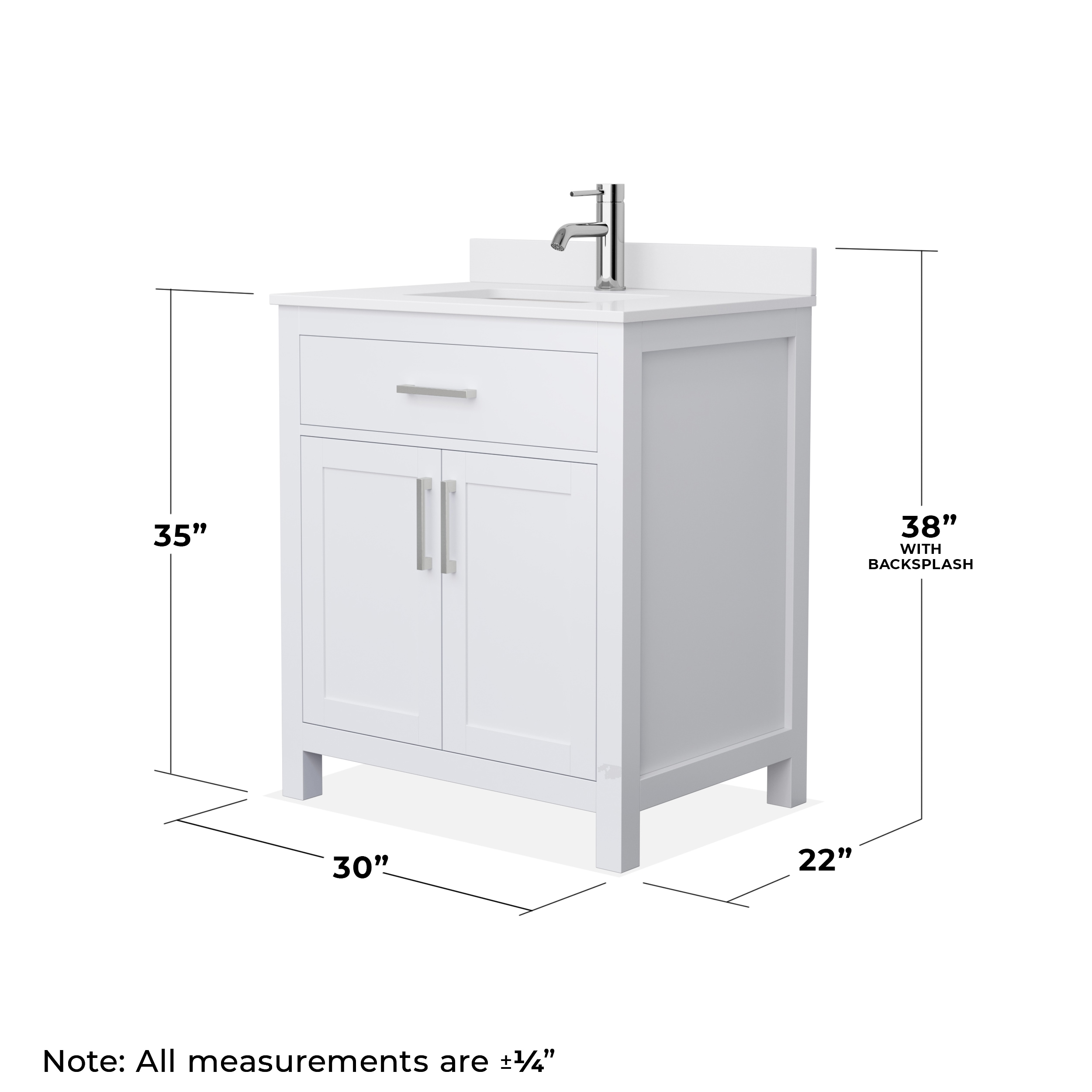 Wyndham Collection WCG242430SWHWCUNSMXX Bath-Vanity-Combo - View #5