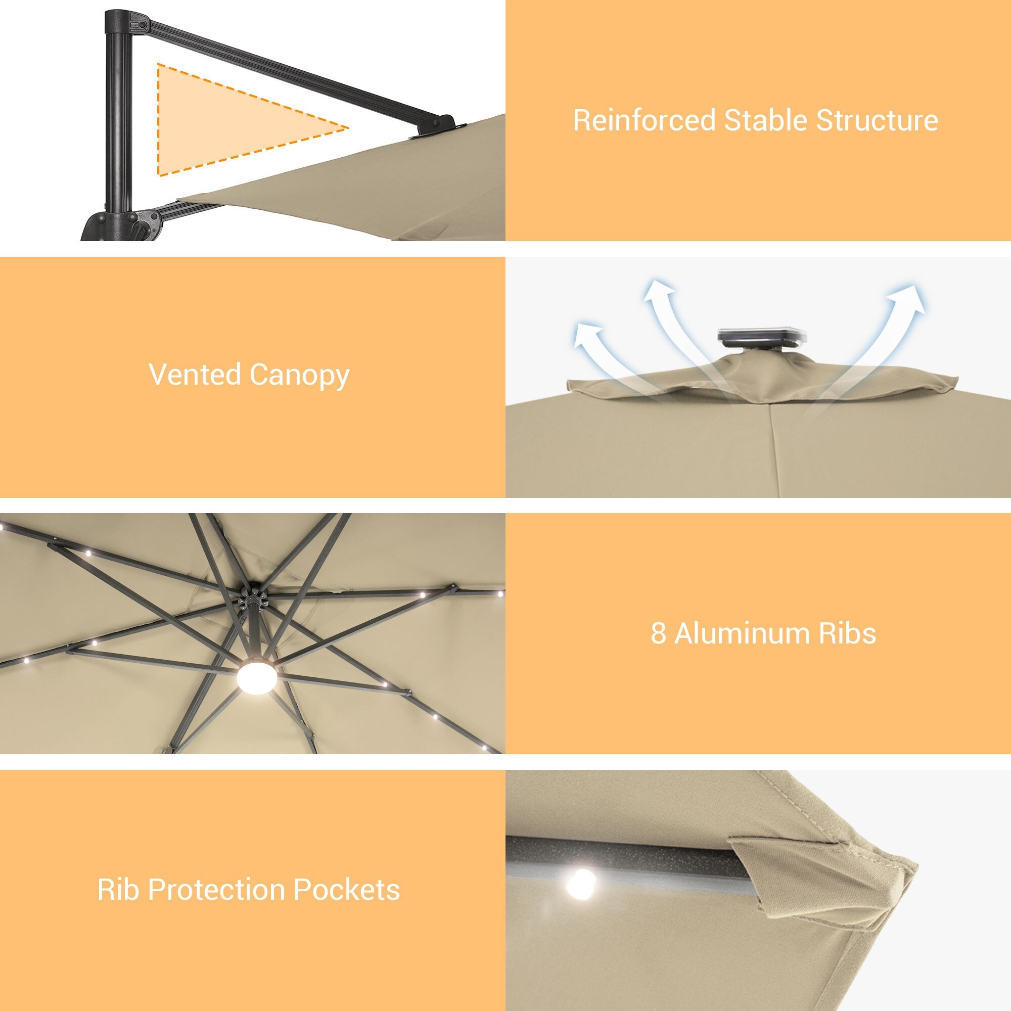 Sonkuki SD-MN108SD-LED Umbrellas-2 - View #3