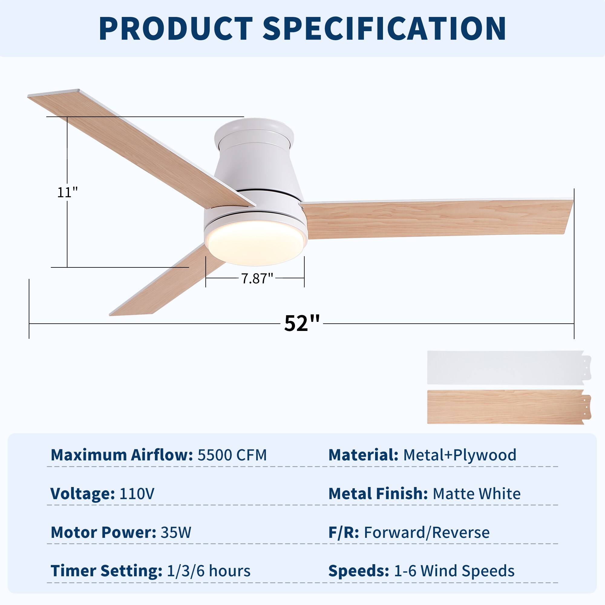 Bybafun YB5100125 Ceiling-Fans - View #4