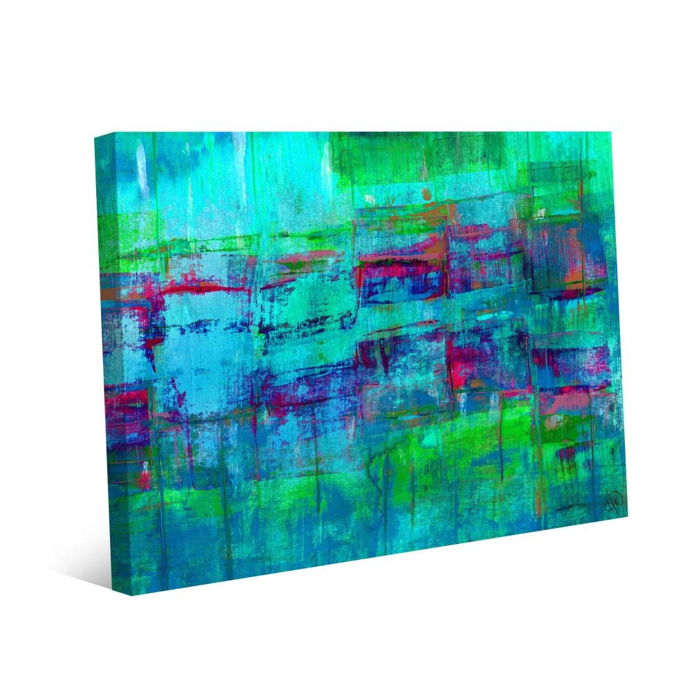 Creative Gallery 14-in H x 11-in W Abstract Print on Canvas at Lowes.com