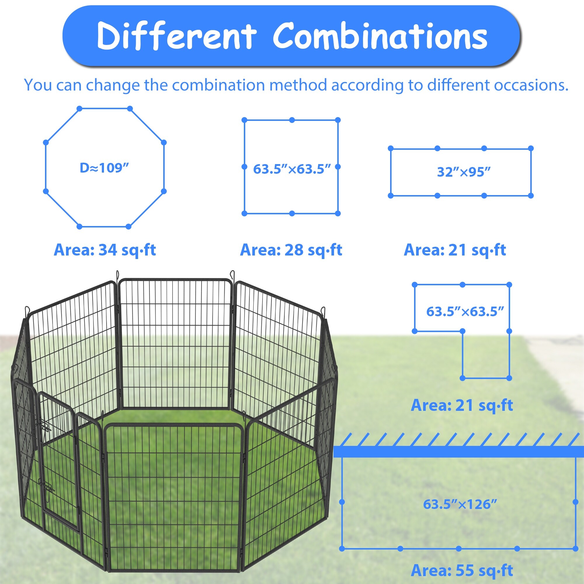 Boyel Living BL-HO-12800 Dog-Pens - View #6