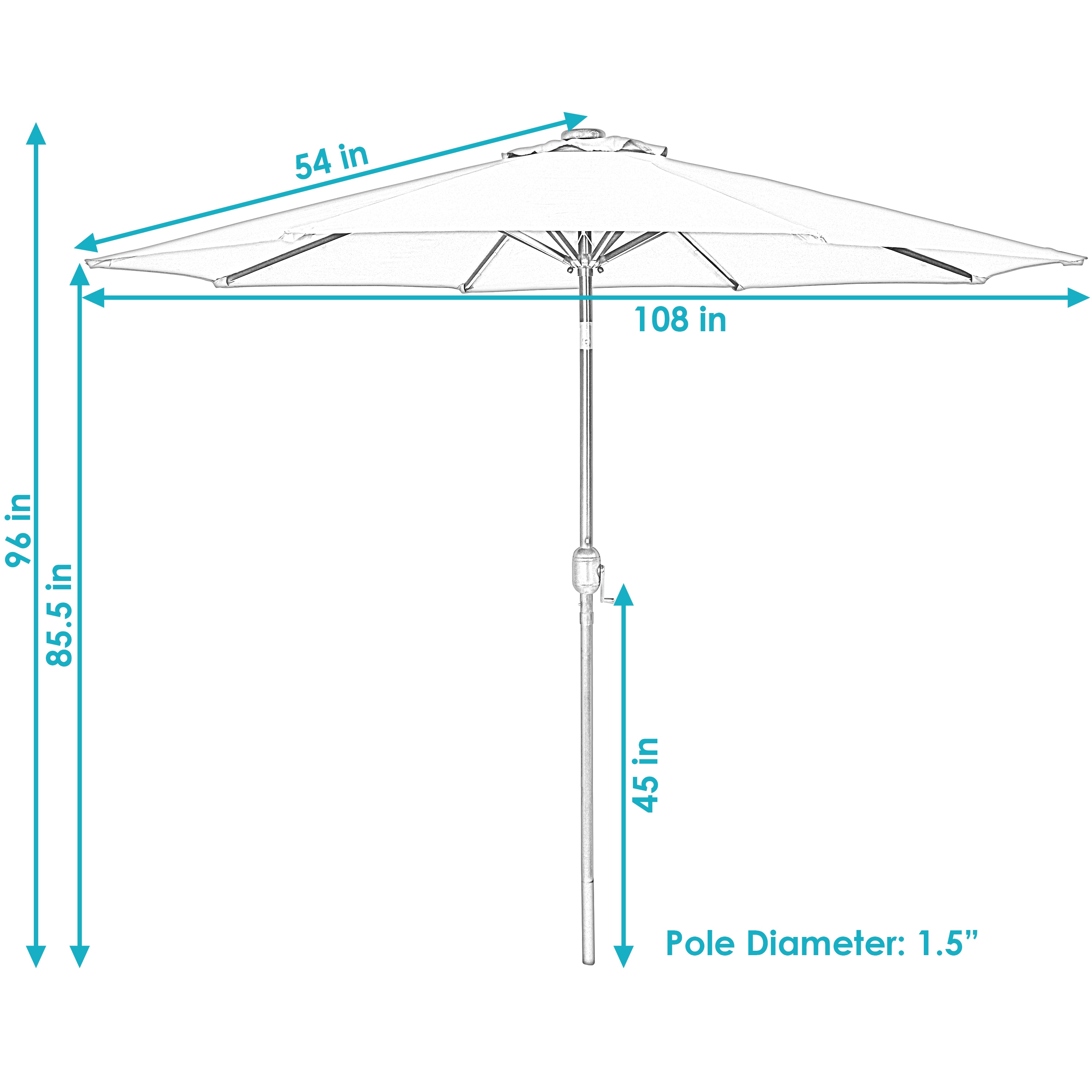 Sunnydaze Decor ECG-229 Umbrellas-2 - View #12