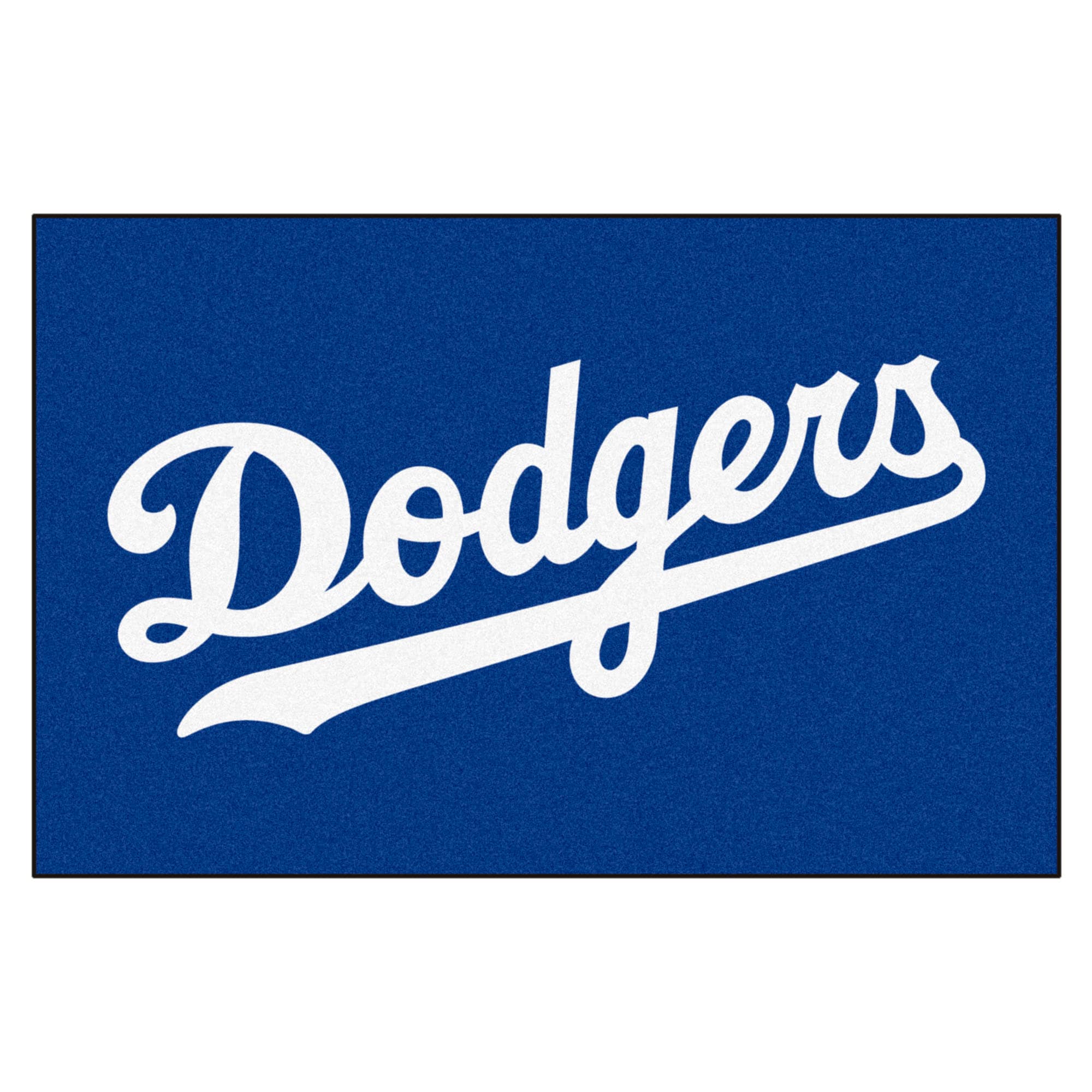 LOS ANGELES DODGERS Dodgers ON WHITE BACKGROUND MLB PATCH - (4 1/2 wide)