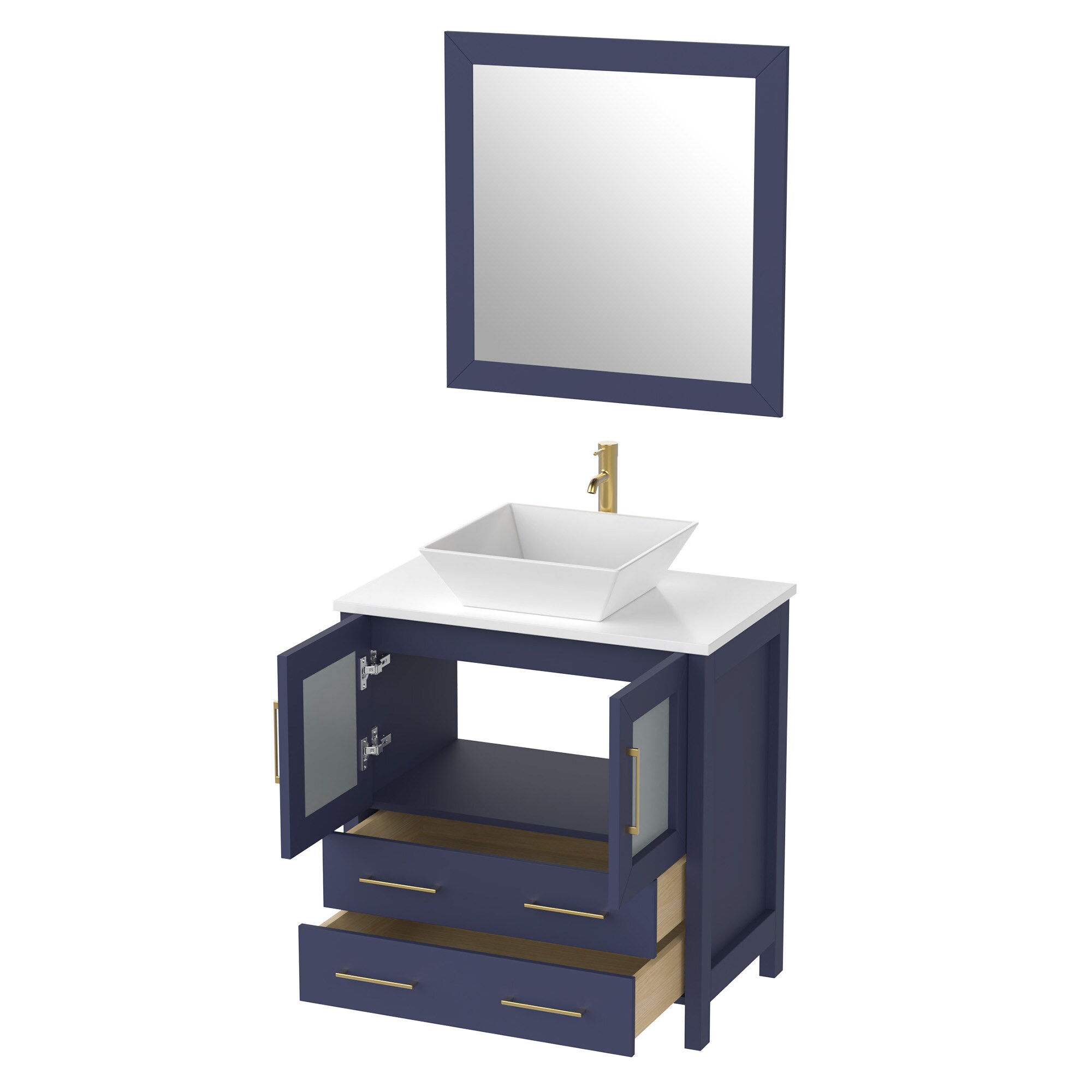 Vanity Art VA3130-B Bath-Vanity-Combo - View #6