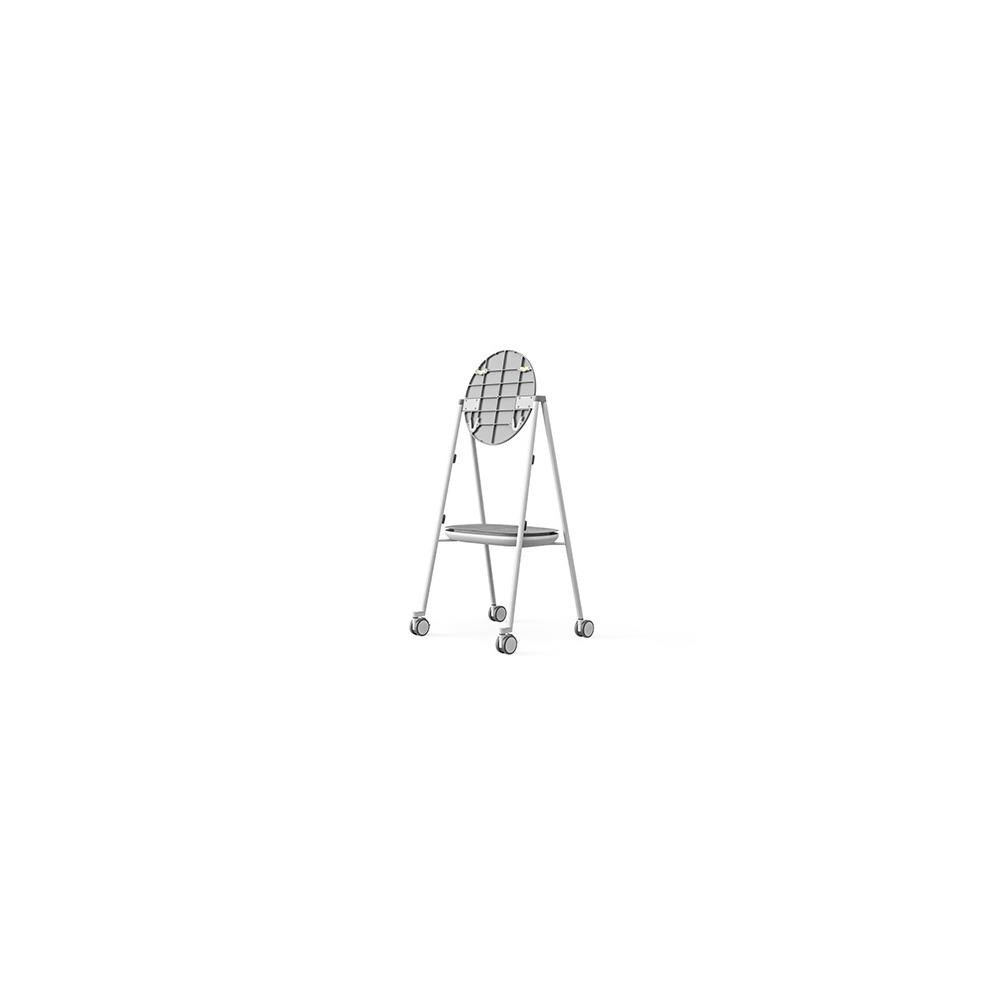  ISTR198083 Steelcase STPM1CART Mobile Stand for Microsoft Surface Hub 2, Arctic White