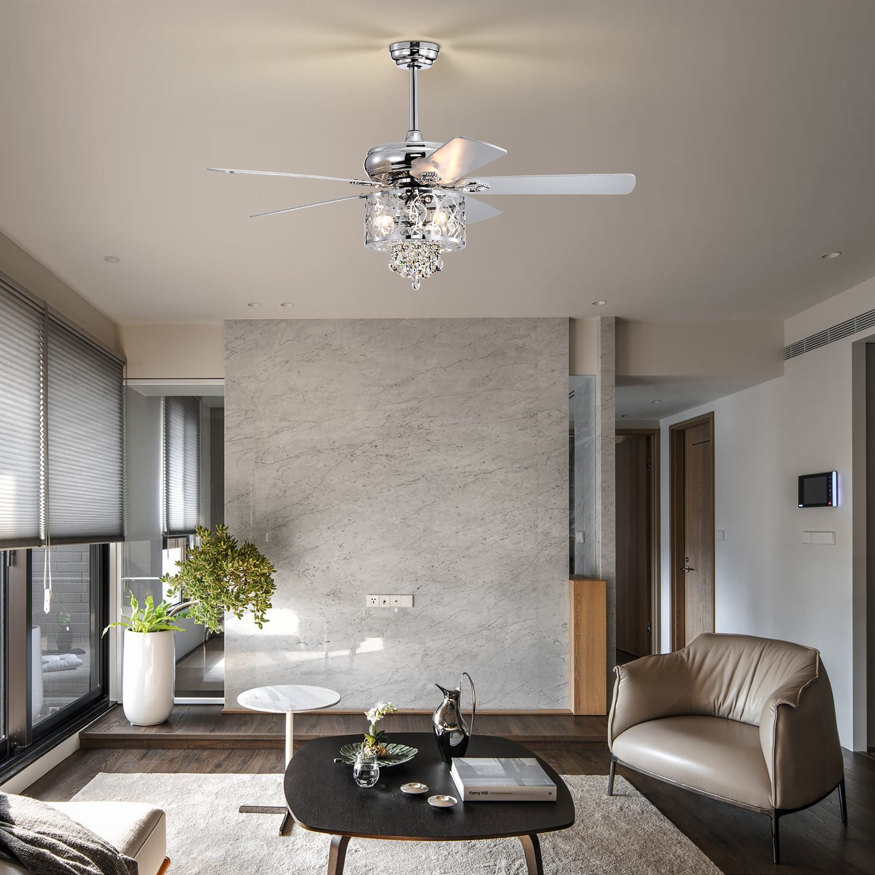 BANSA ROSE HM-SJ5201ACCR Ceiling-Fans - View #4