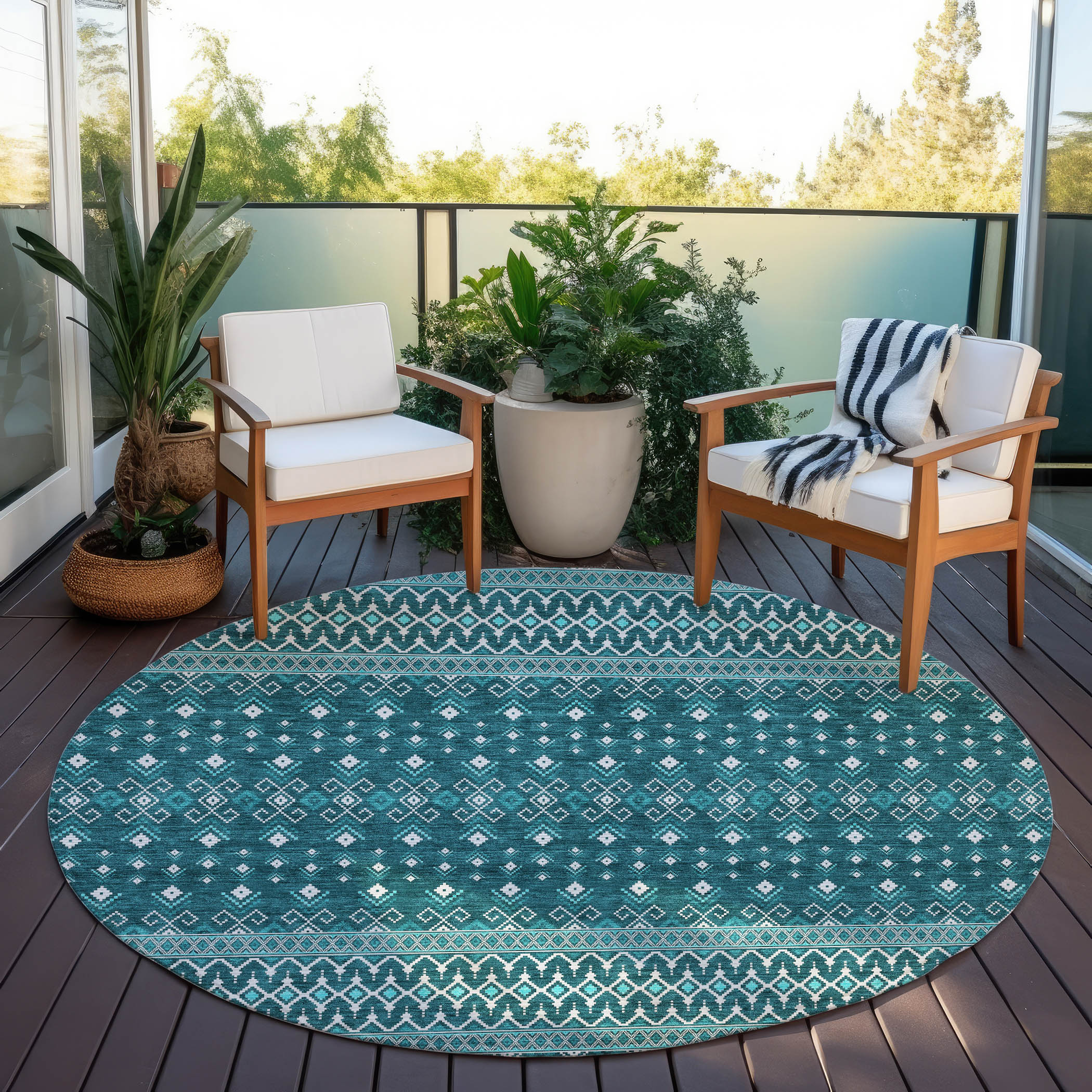 Addison Rugs ACN708TE8RO rugs - View #7