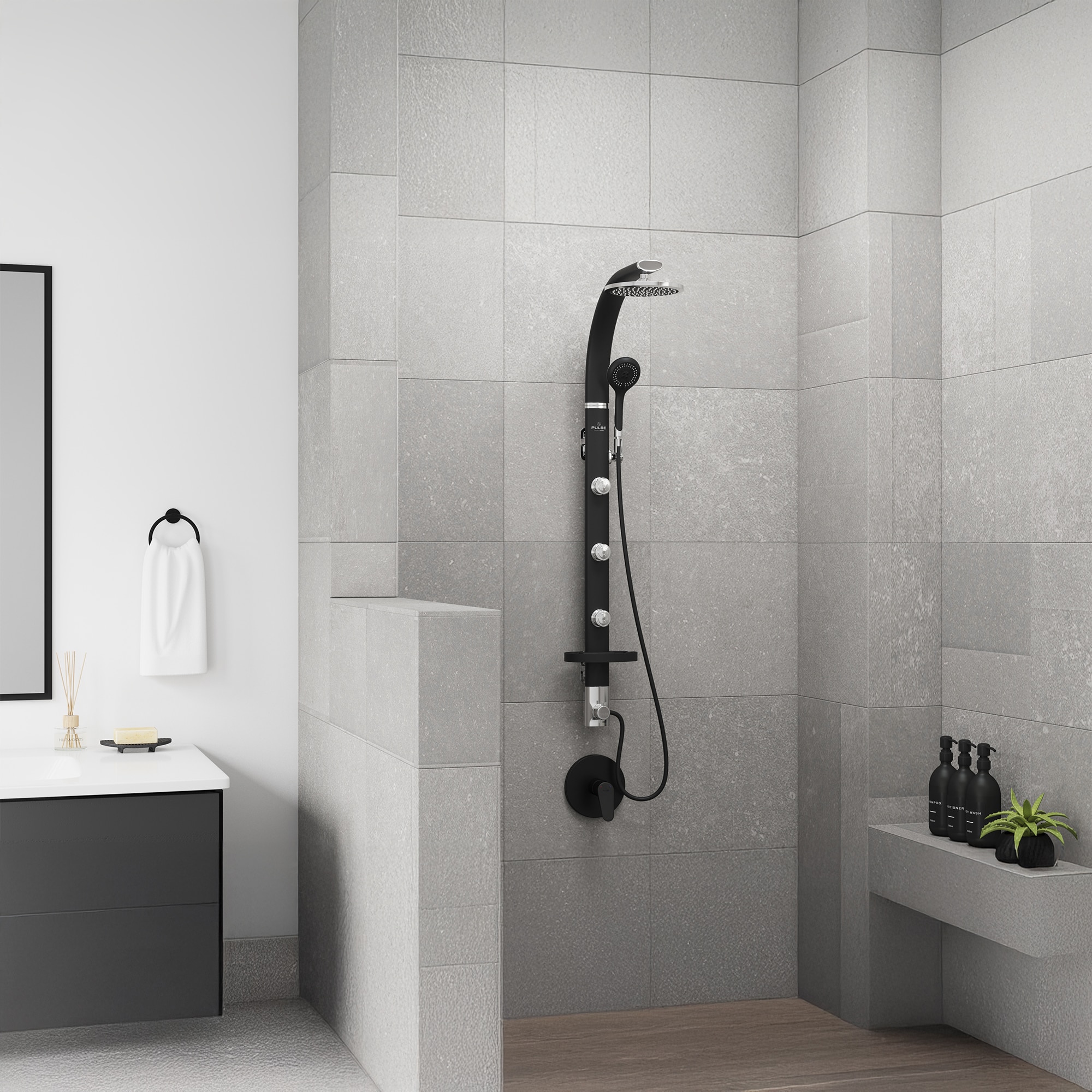 PULSE 1017-B Showerhead-Bar-Panels - View #6