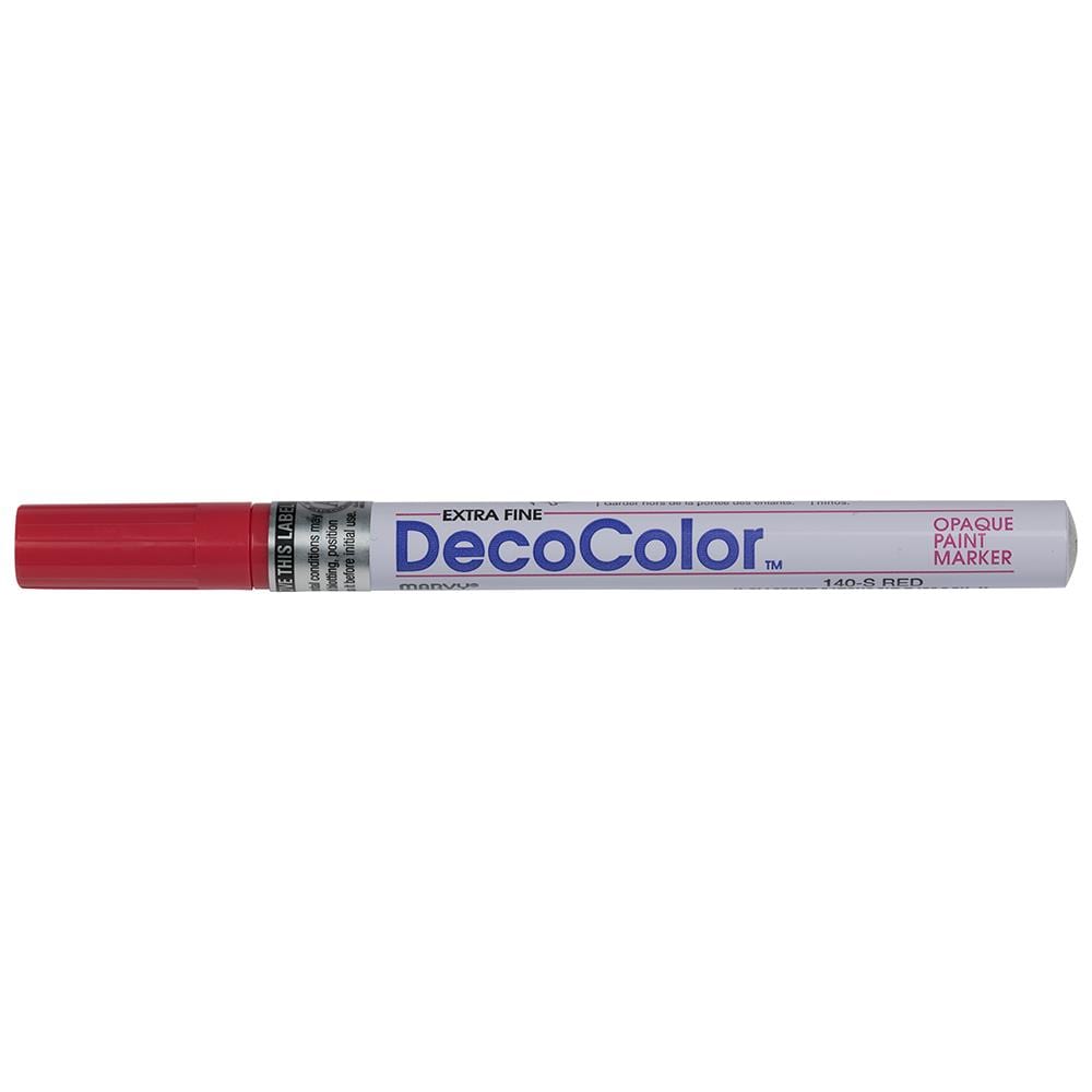 JAM Paper Chisel Tip Acrylic Paint Markers, Red, 2/Pack in the Pens,  Pencils & Markers department at