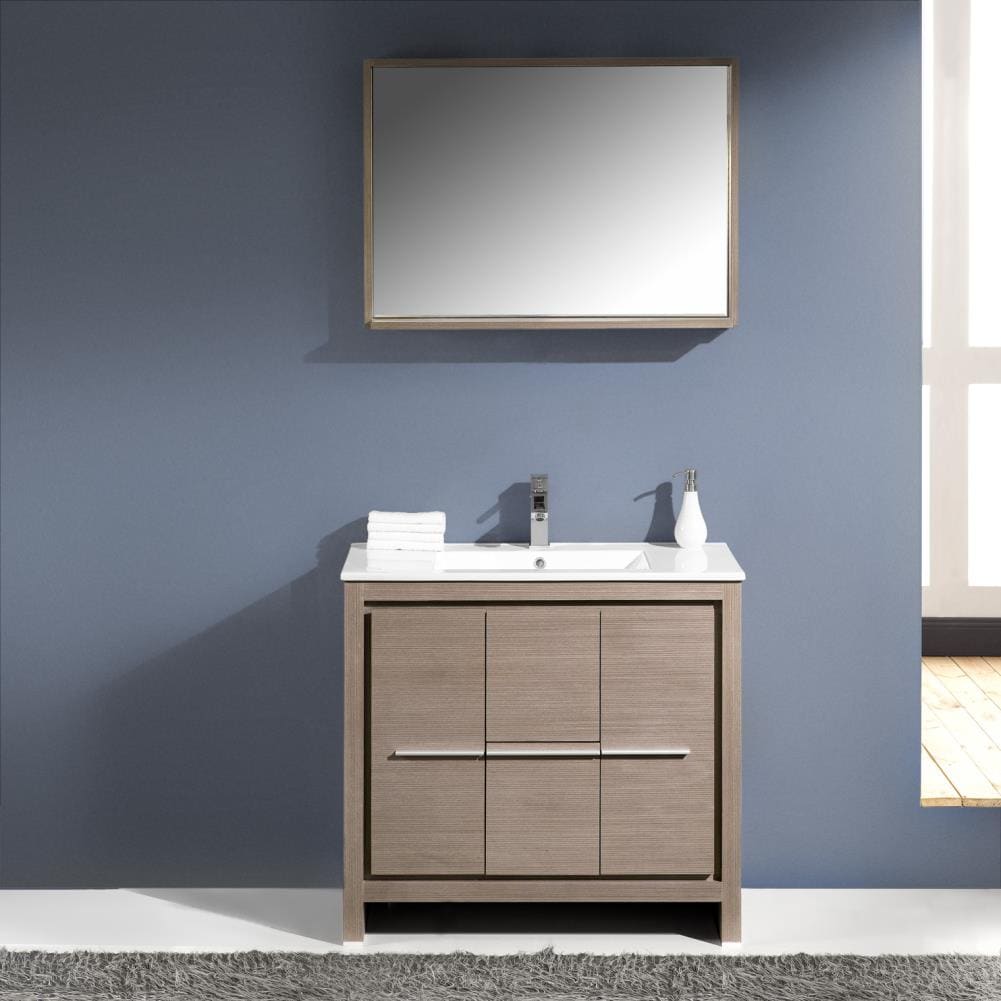 Fresca FVN8136GO Bath-Vanity-Combo - View #3