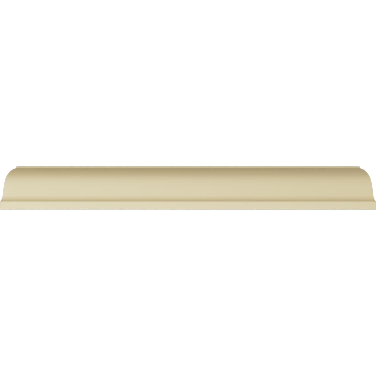 Primed White Polyurethane Egg and Dart Crown Moulding