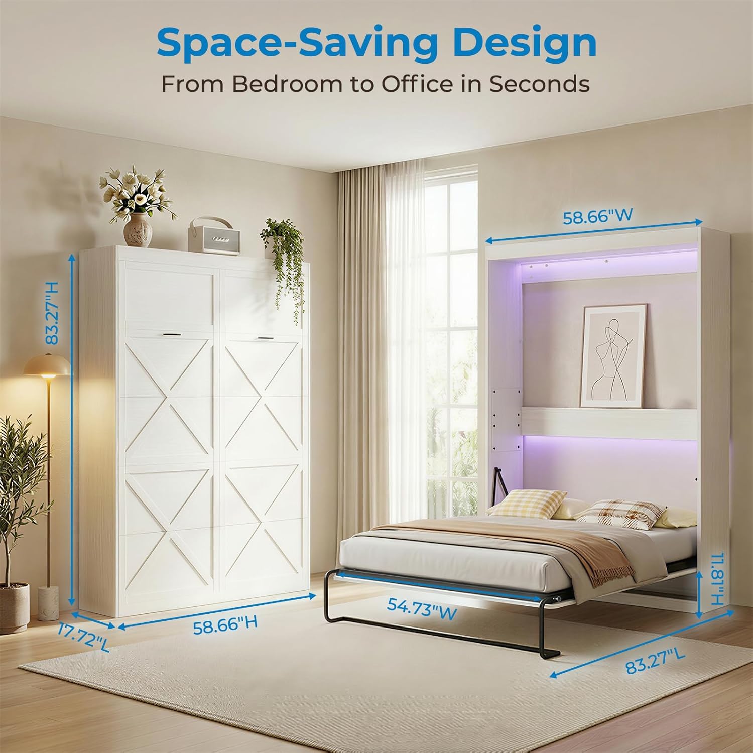 Mjkone LW16040-W-F beds - View #2