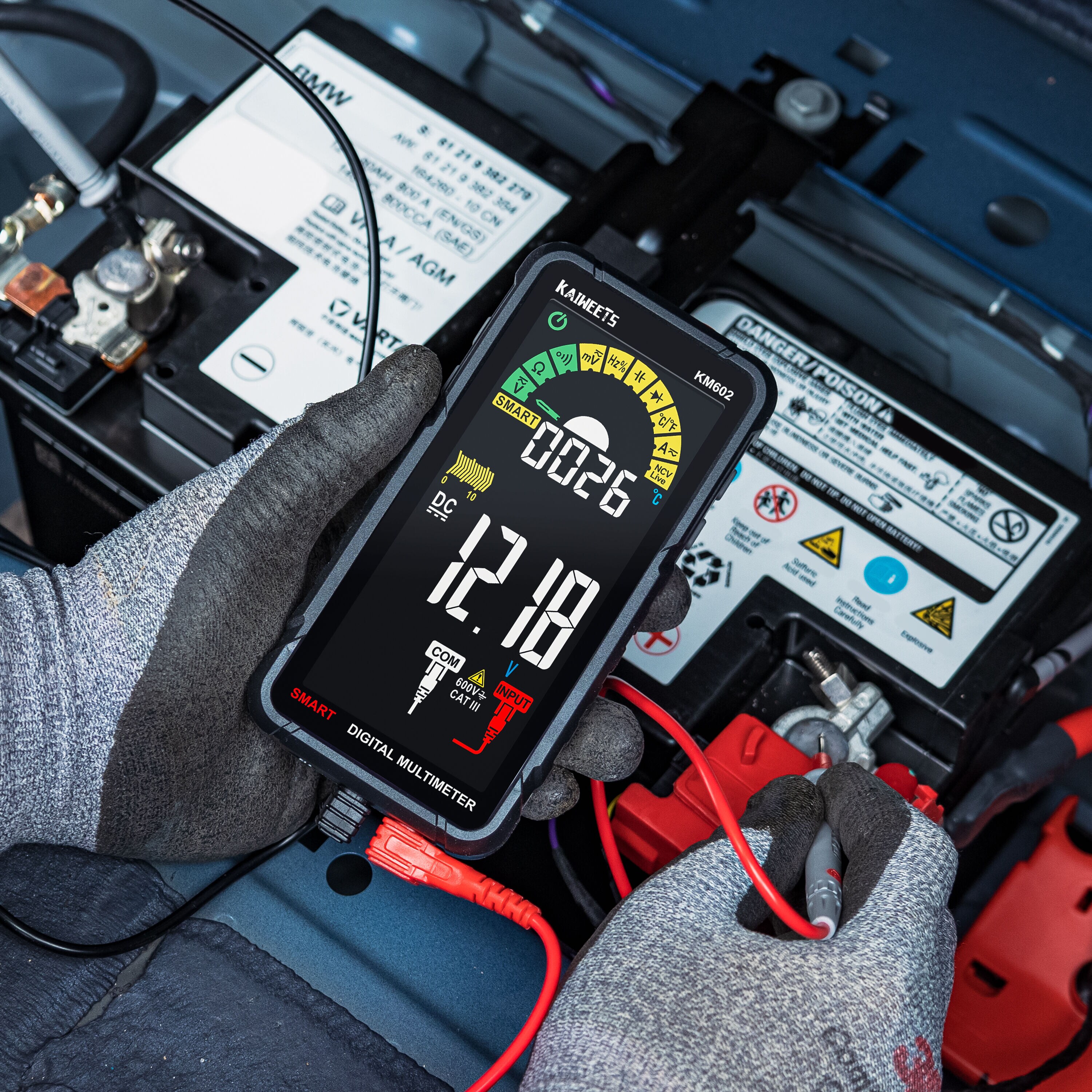 KAIWEETS KM602 multimeters - View #9